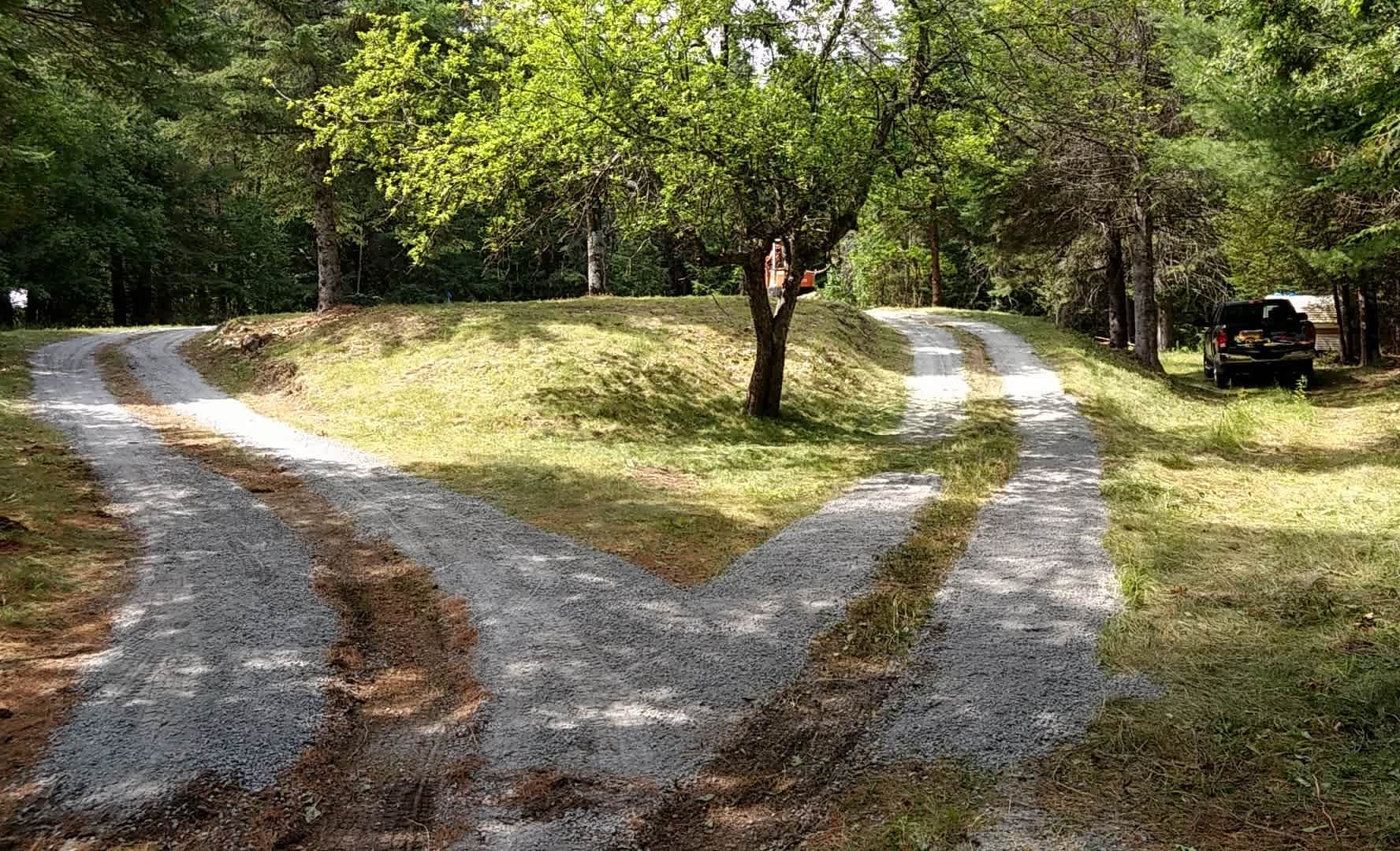 Come on in to your quiet Adirondack site.