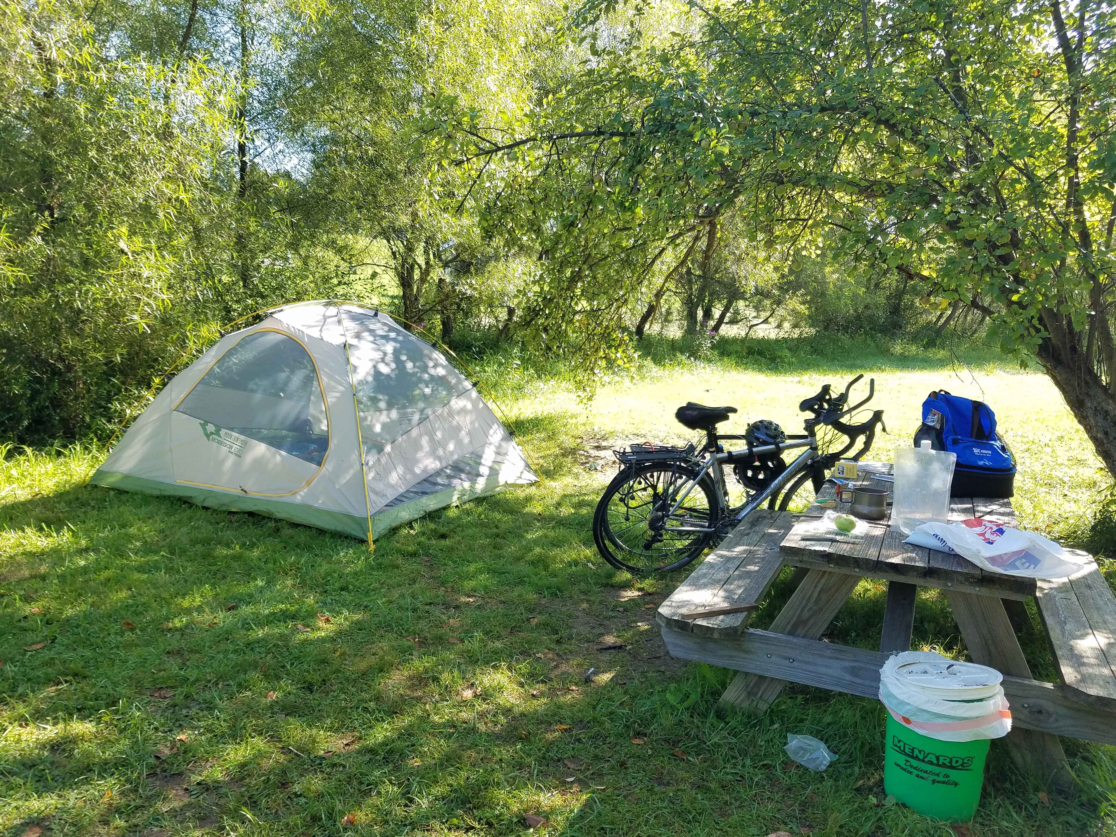 Camping at Heritage Farms