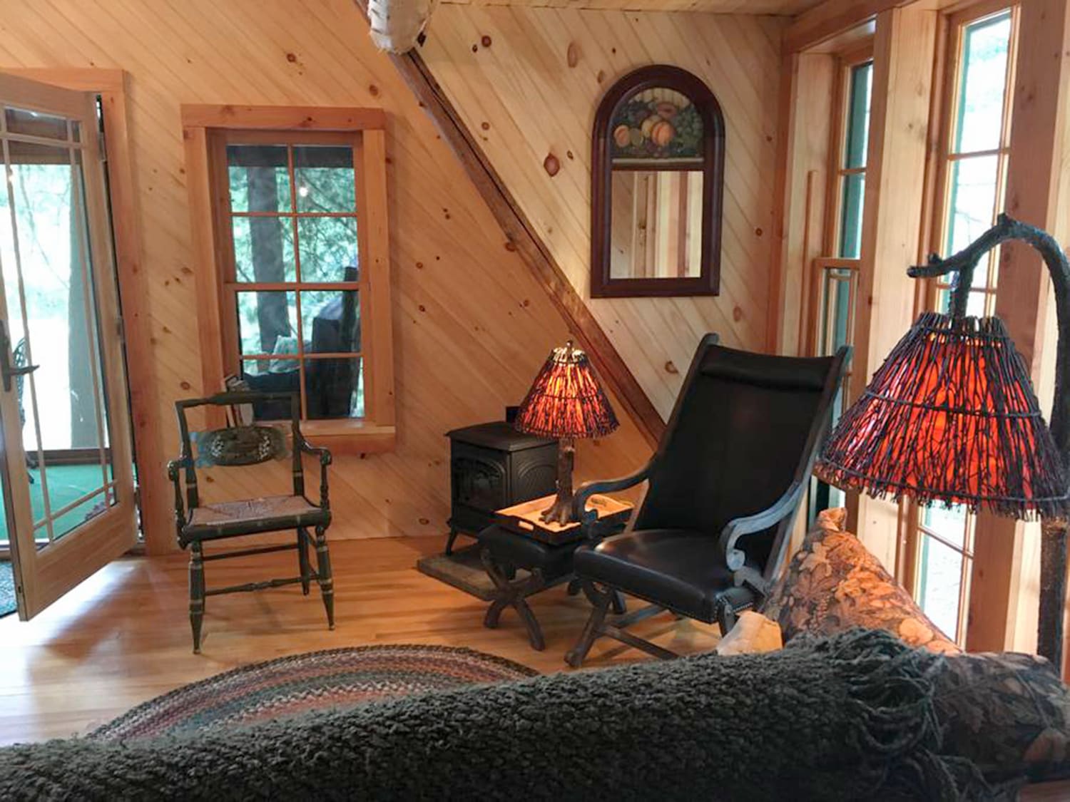 Adirondack Riverside Cabin