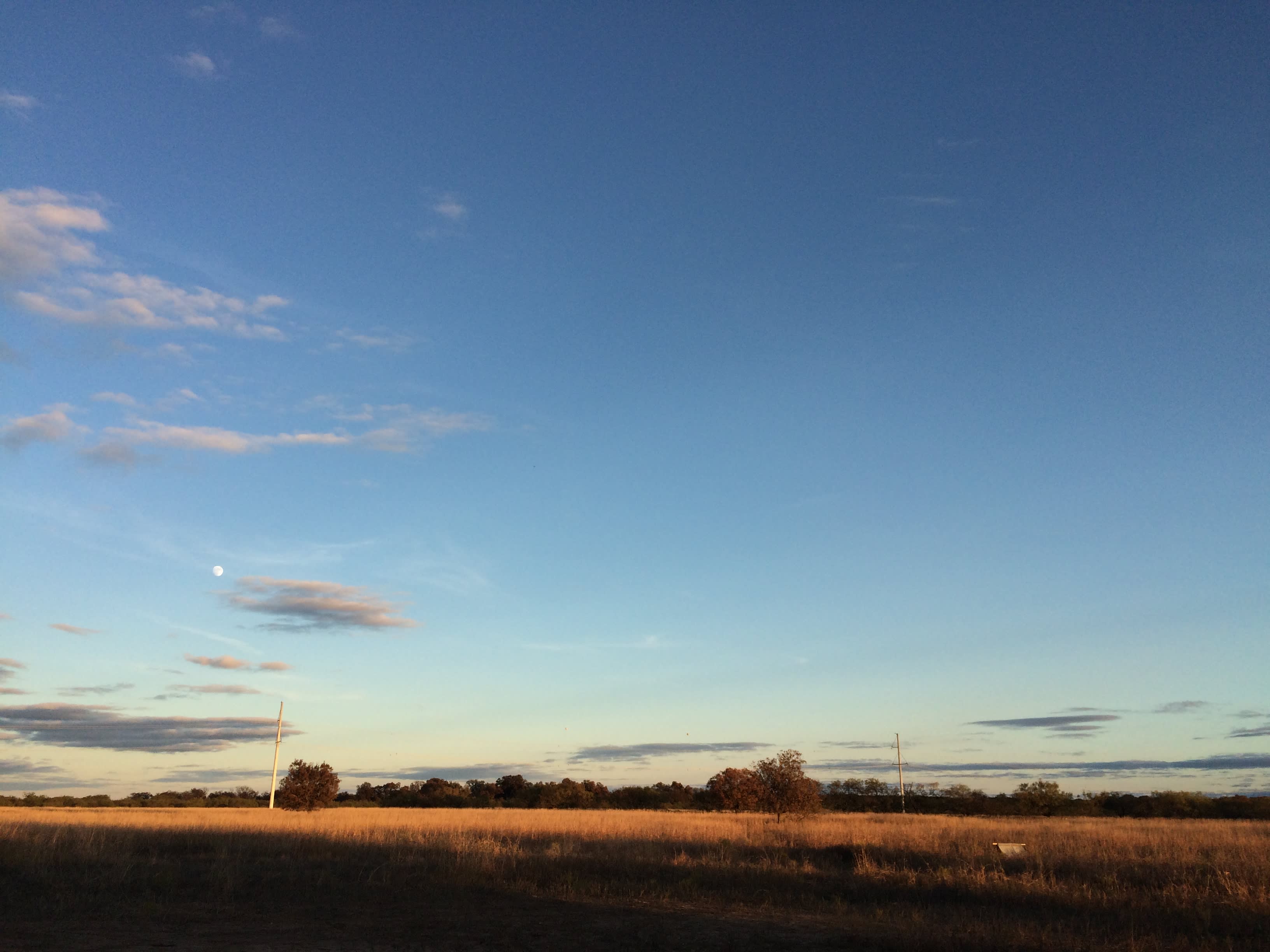 Big sky!