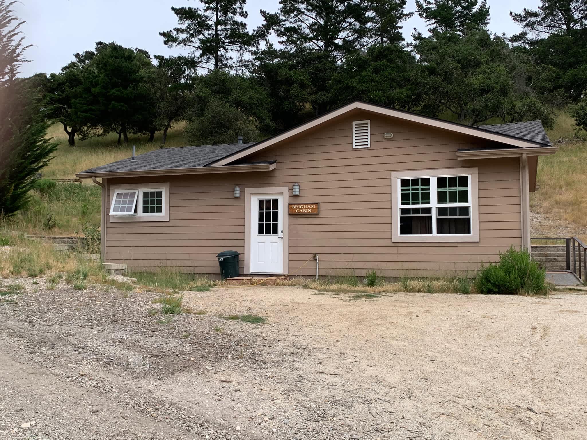 Front of the cabin