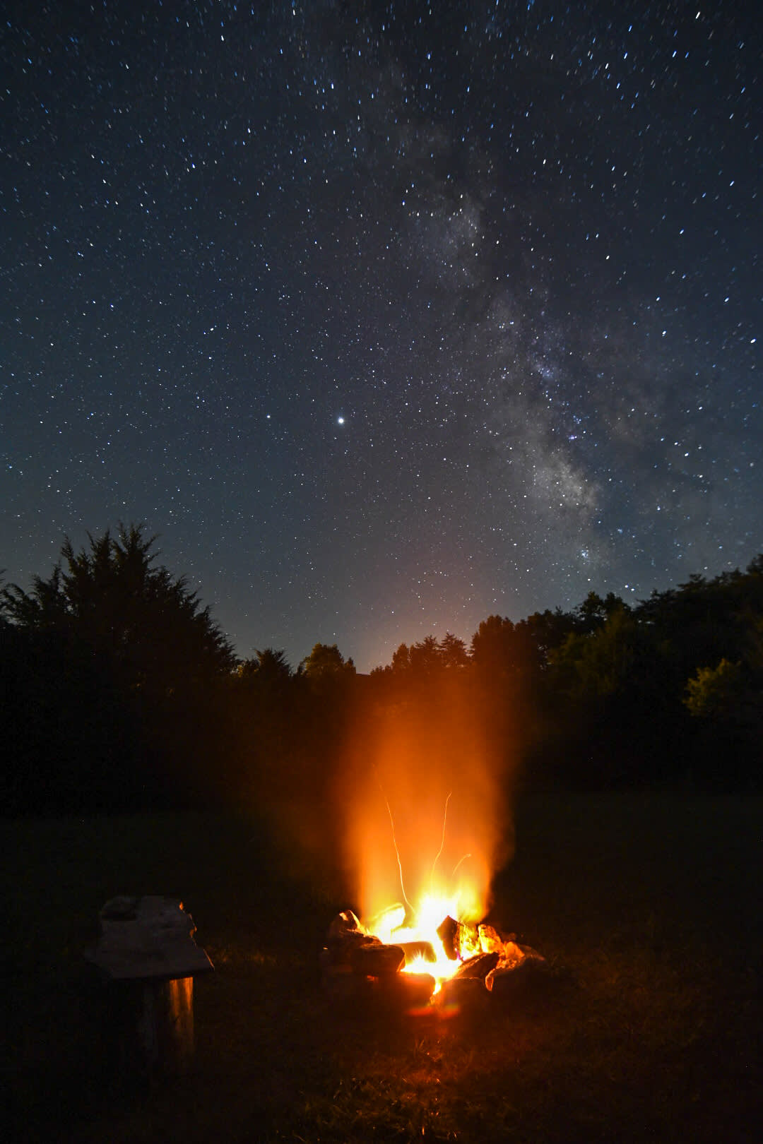 Great stargazing on a clear moon free night. 