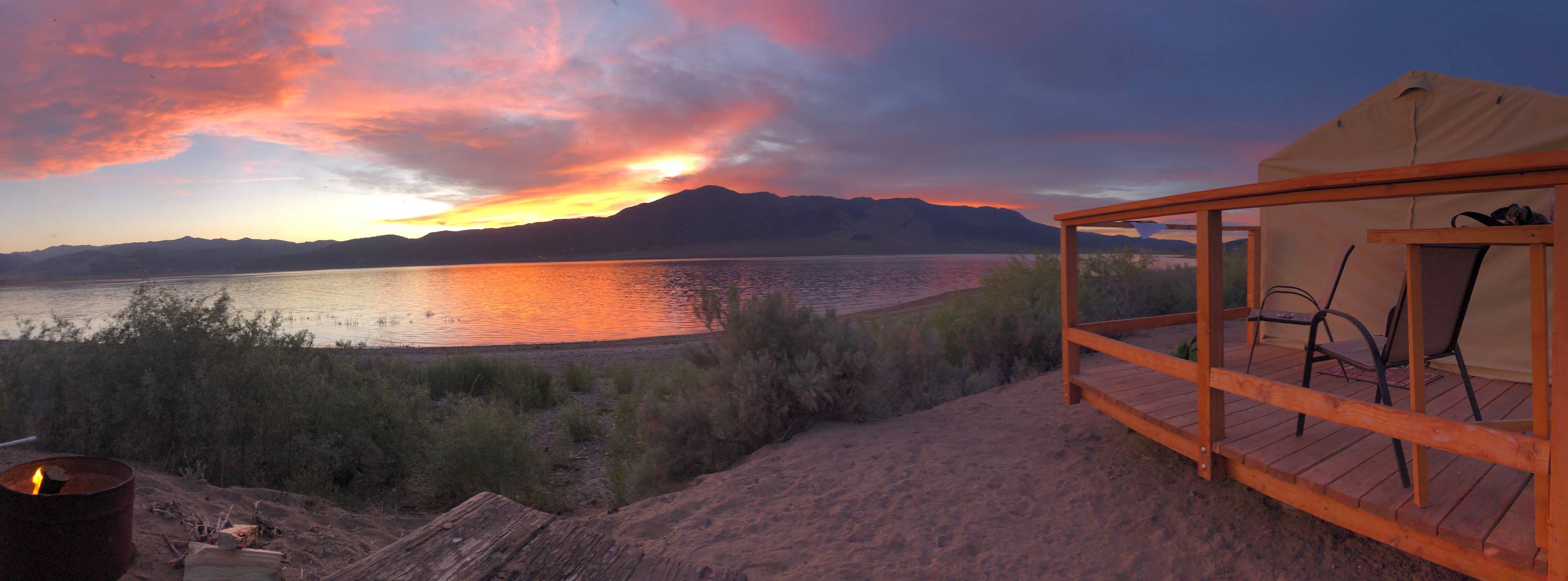 View from campsite #3