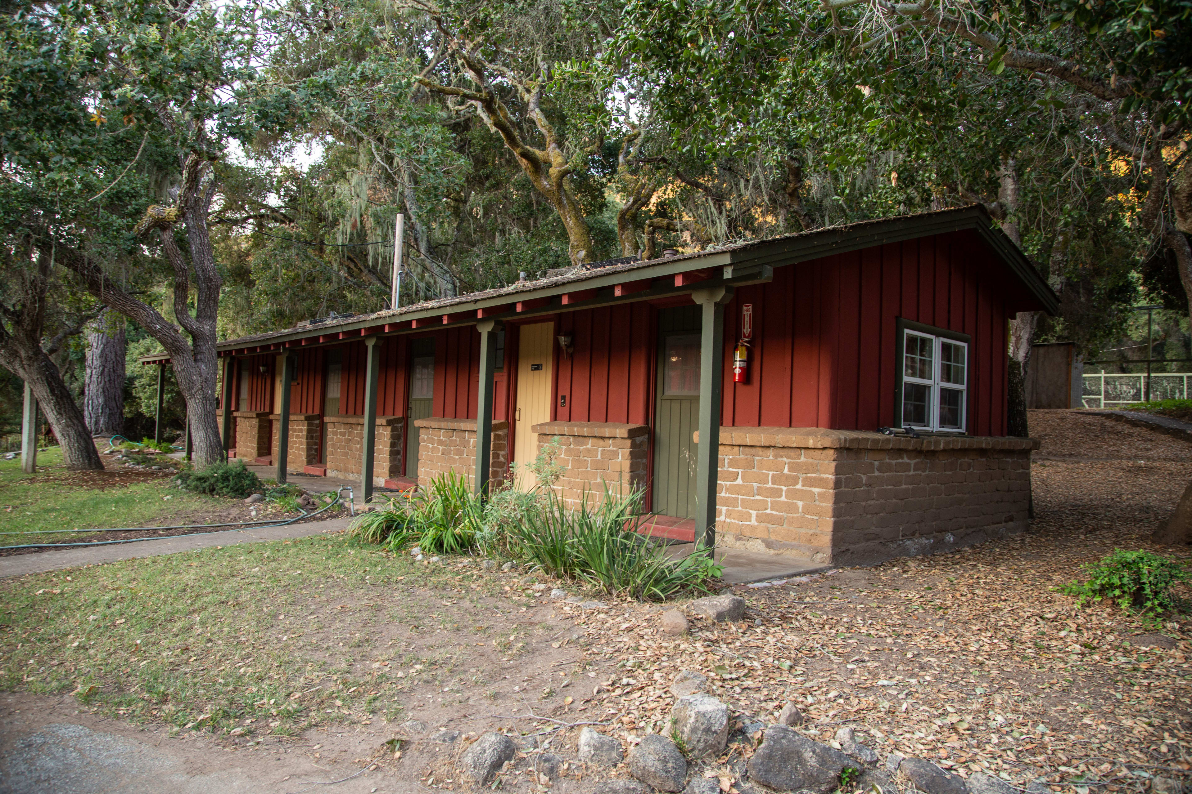 Exterior of bunk house