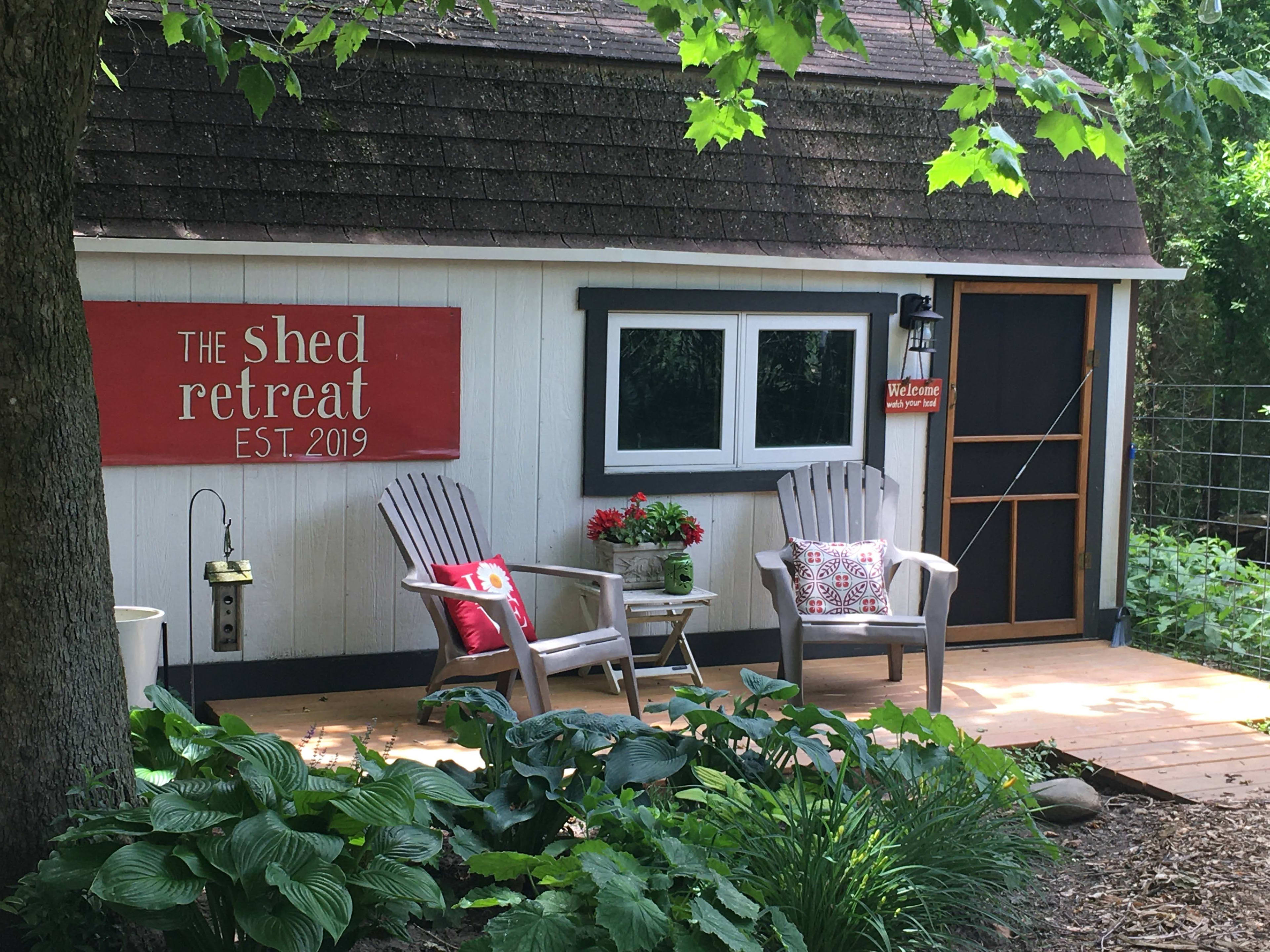 Shed your worries, fears, and busyness here ... and RELAX!