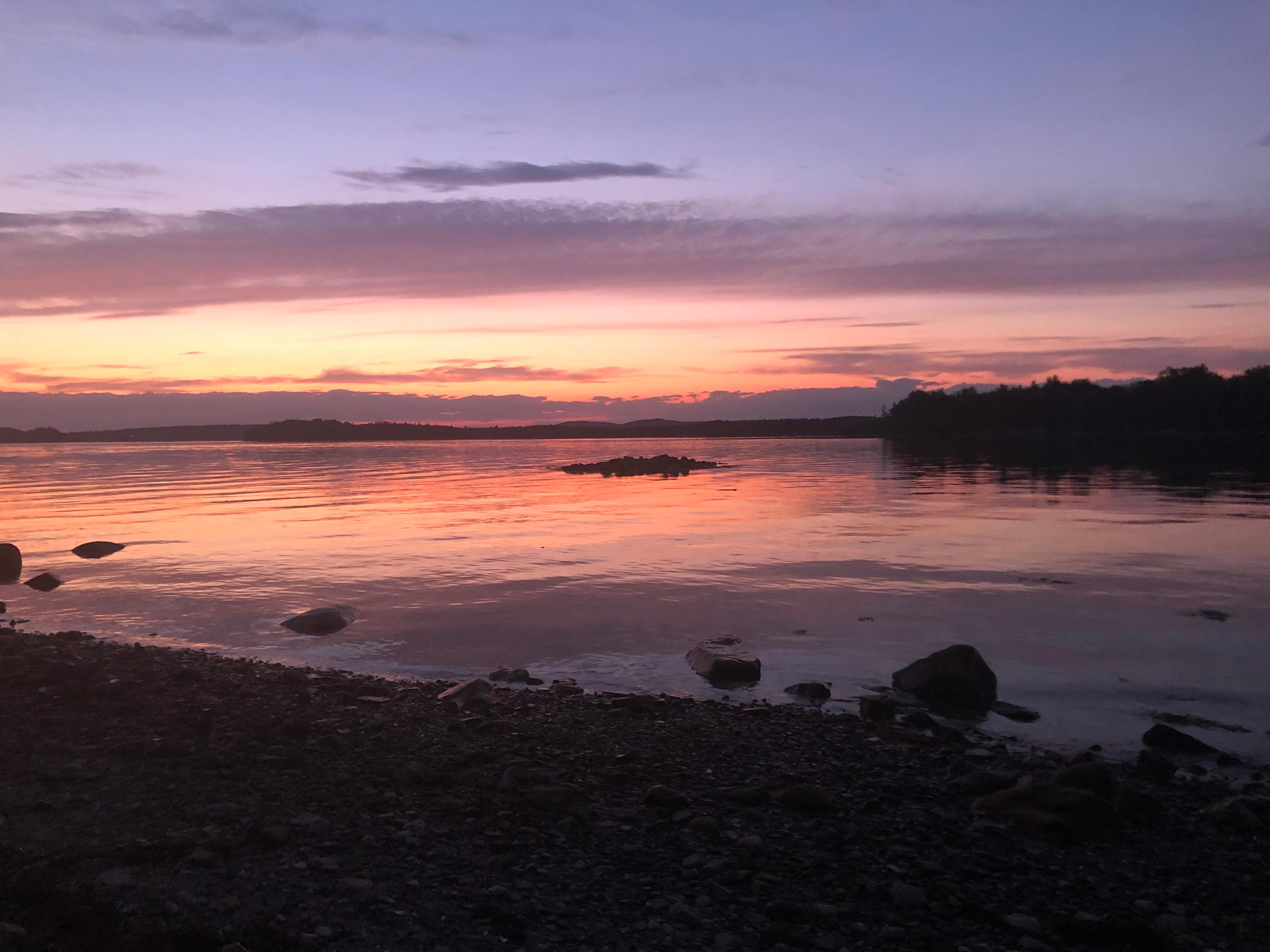 View from the beach 