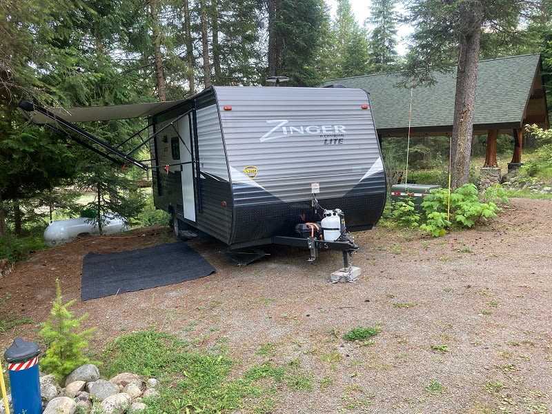 Alternate Campsite for Trailers and RV's up to 21 feet.