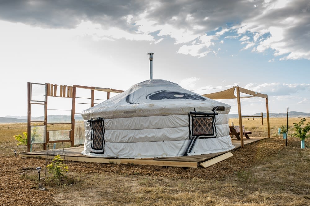 Fort Collins Yurt off grid living