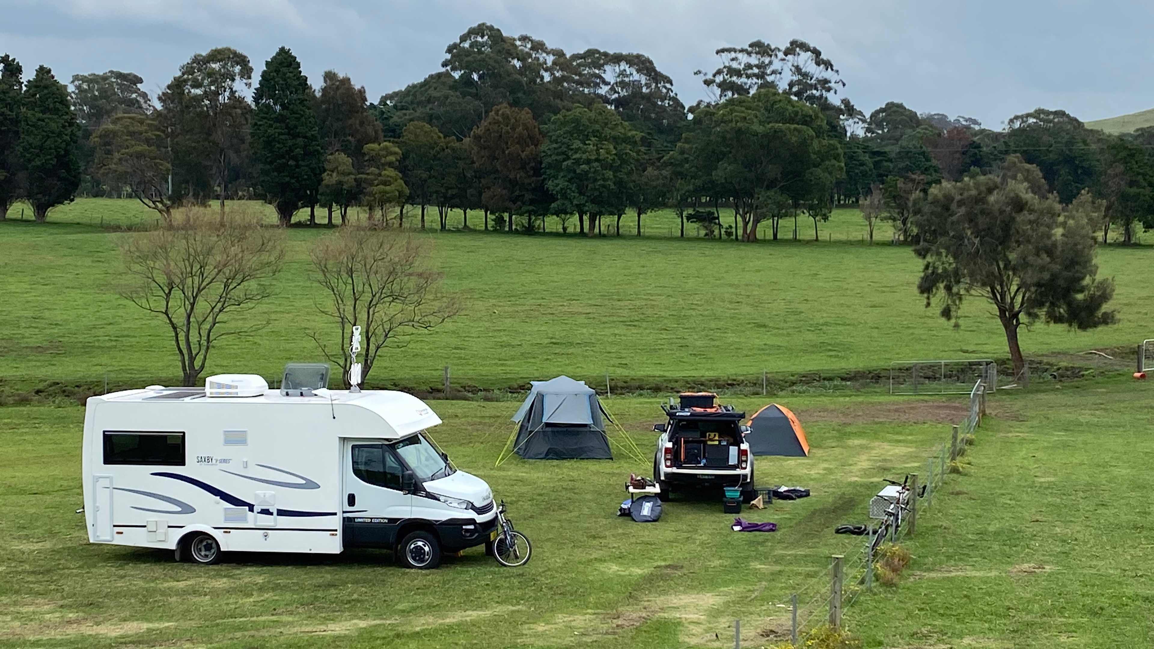 Green green grass and miles of space