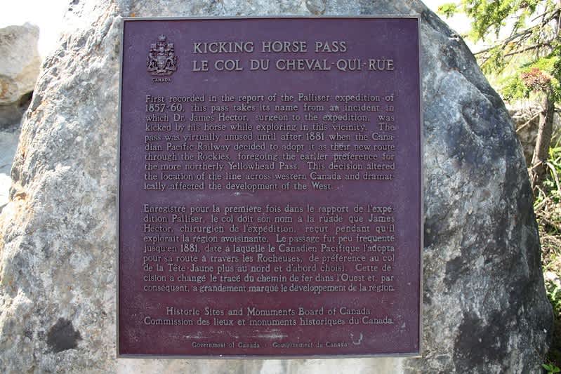Kicking Horse Pass National Historic Site