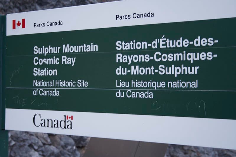 Sulphur Mountain Cosmic Ray Station National Historic Site