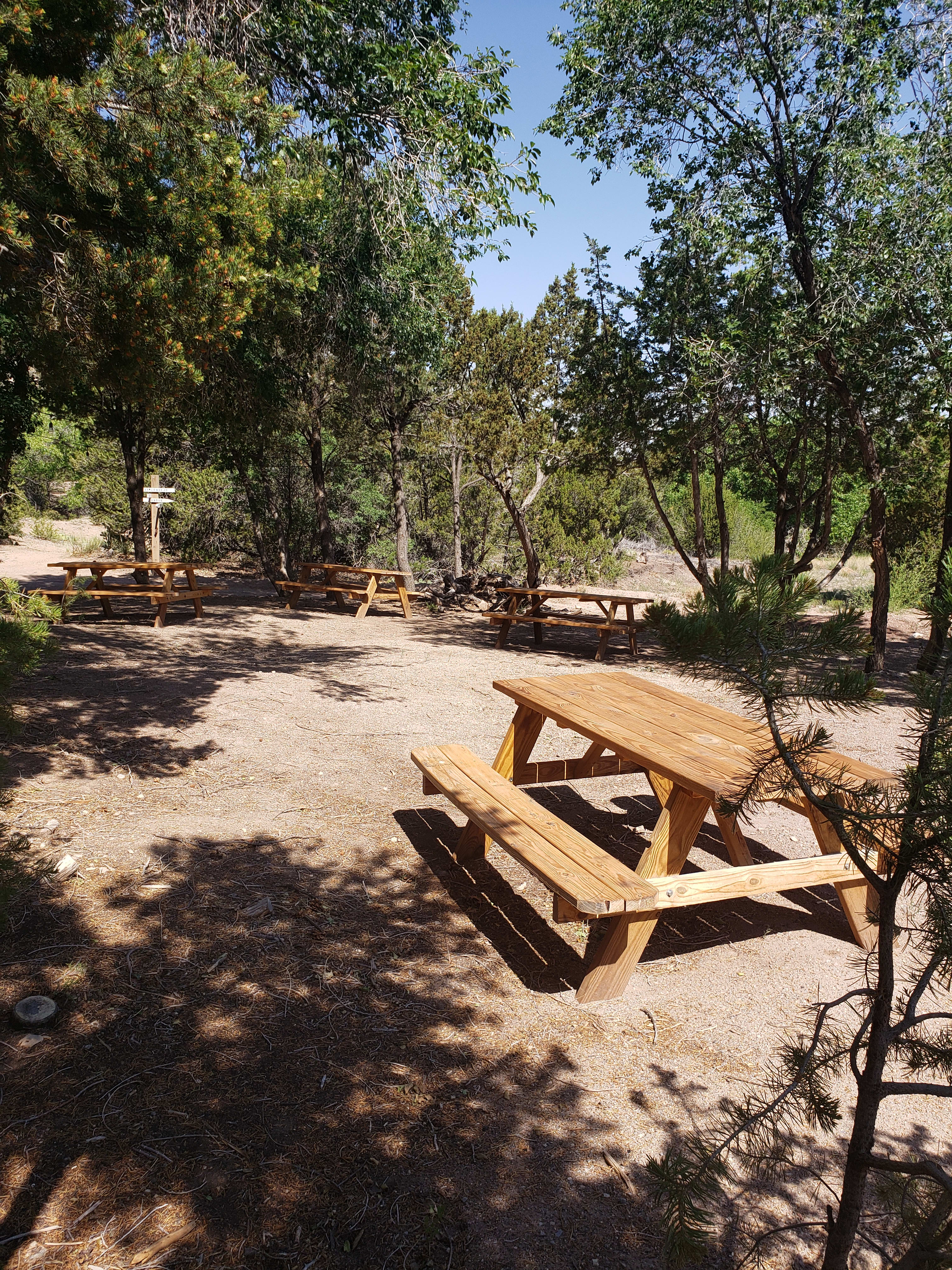 Picnic Area.  RV parking available right next to area. 