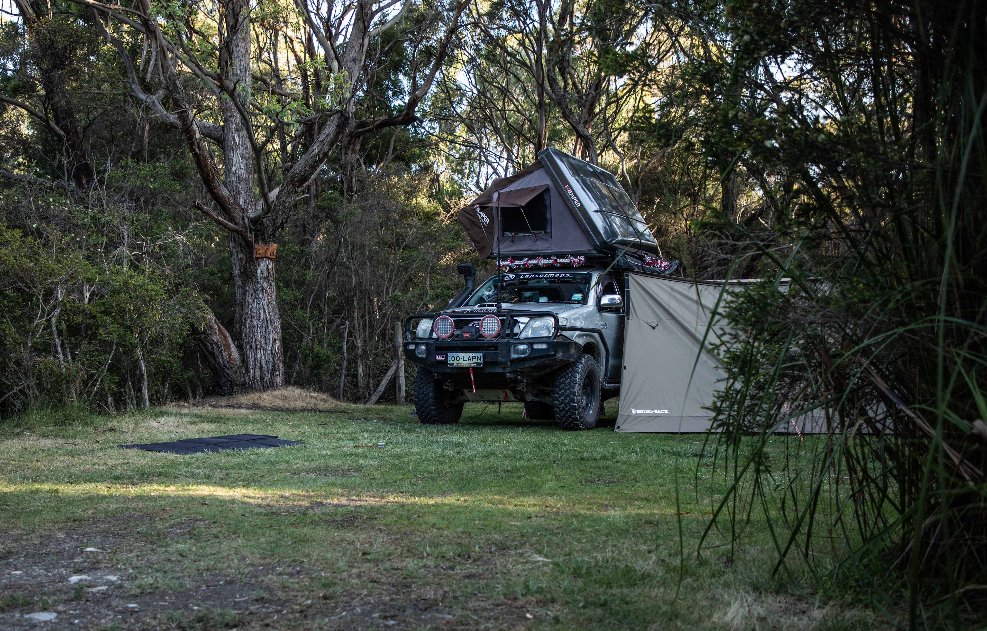 Un powered Site, spacious and Sheltered with privacy