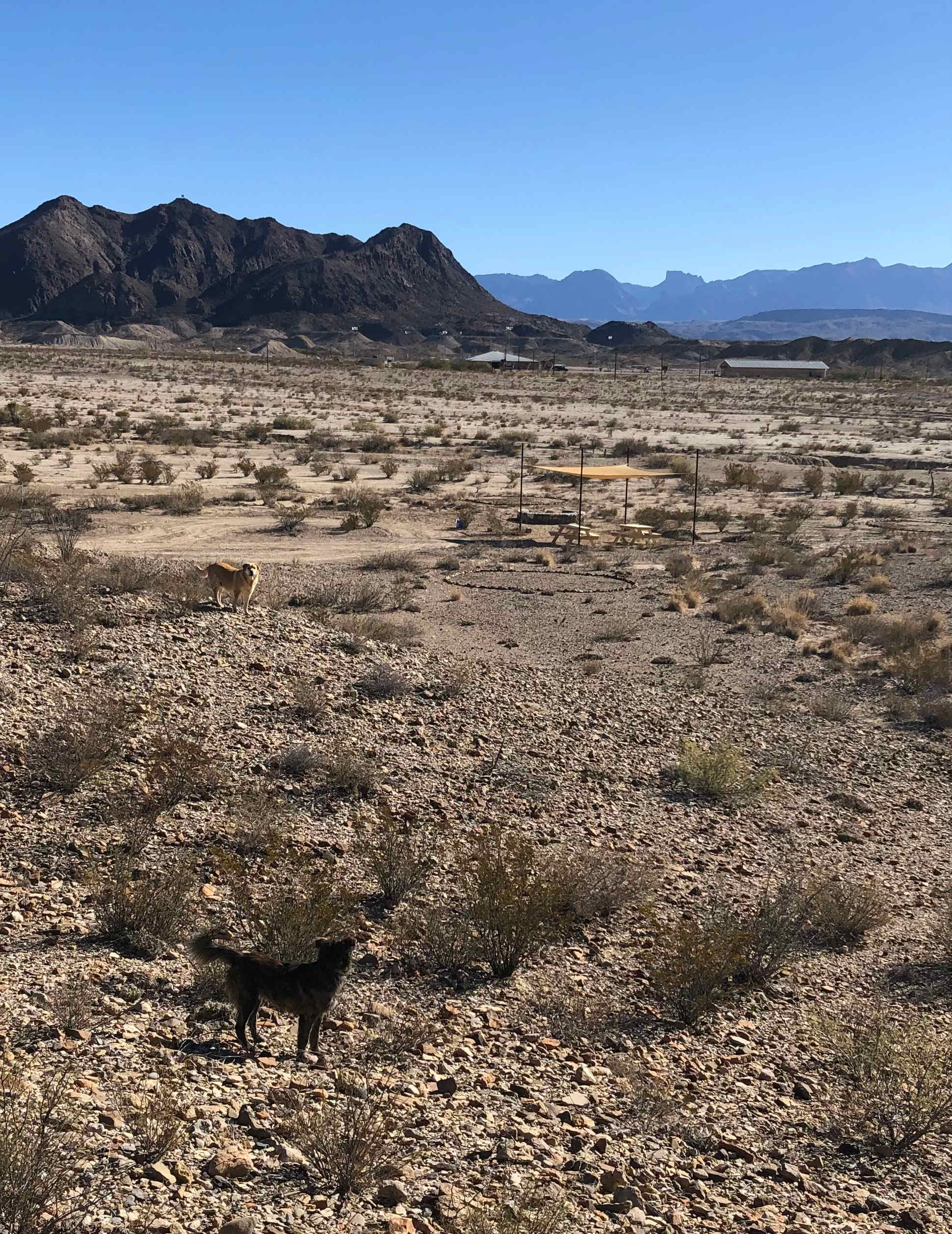 Private and secluded with great views of the Chisos