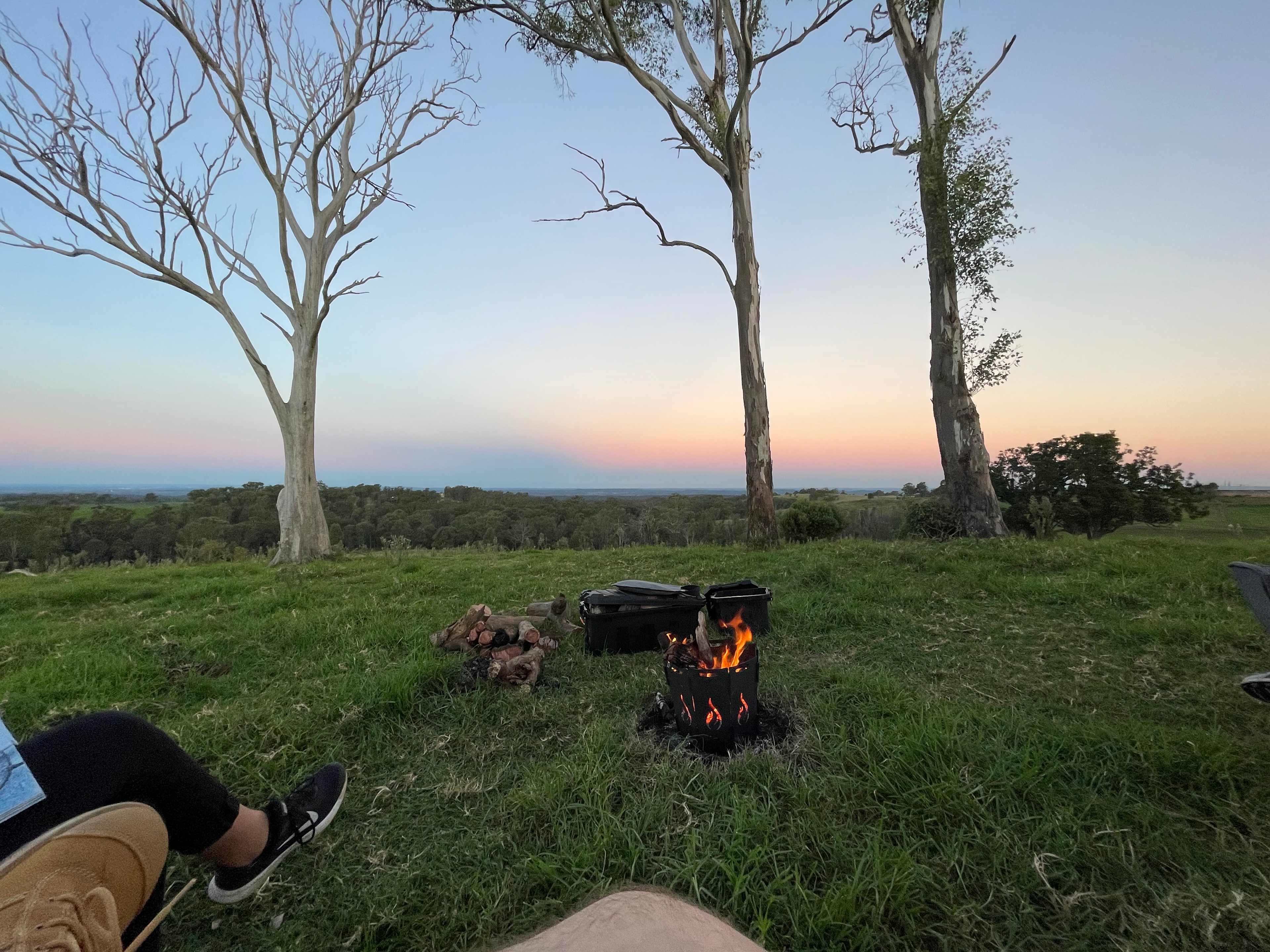 Great view out over Sydney