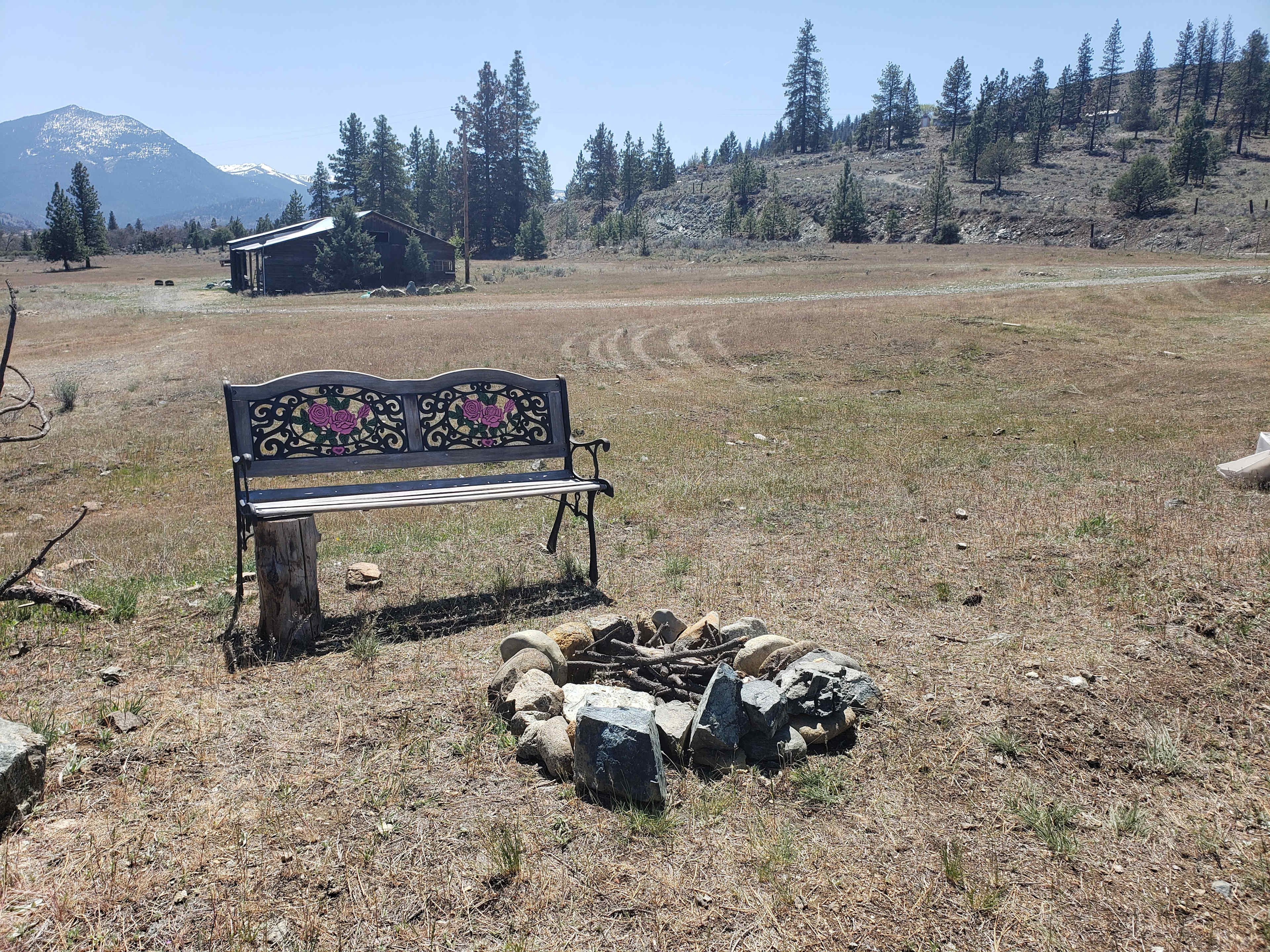Relax by the campfire