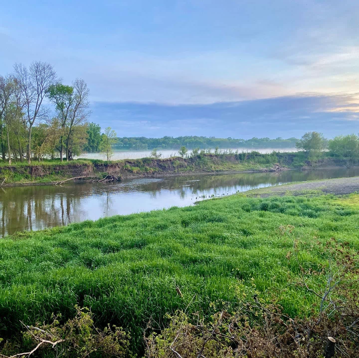 Tent camping on the Raccoon River