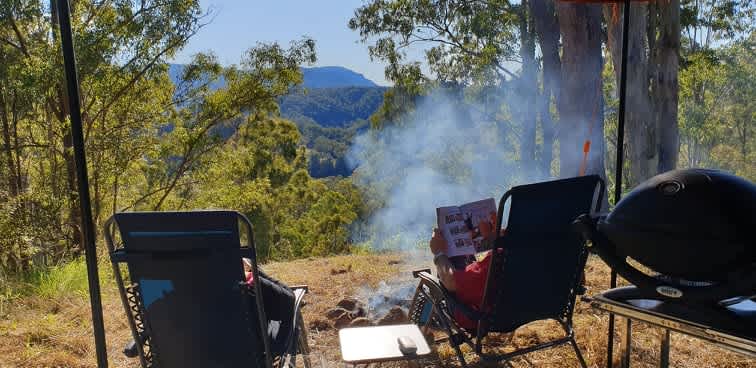 Easy Morning view with a cuppa