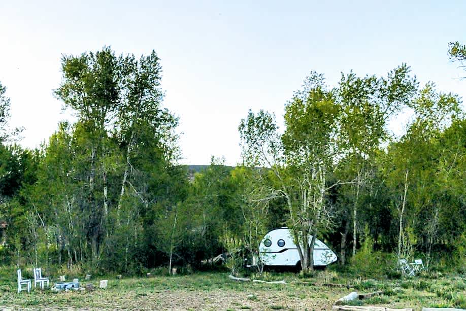 Riverwalk Yurt, luxury on river
