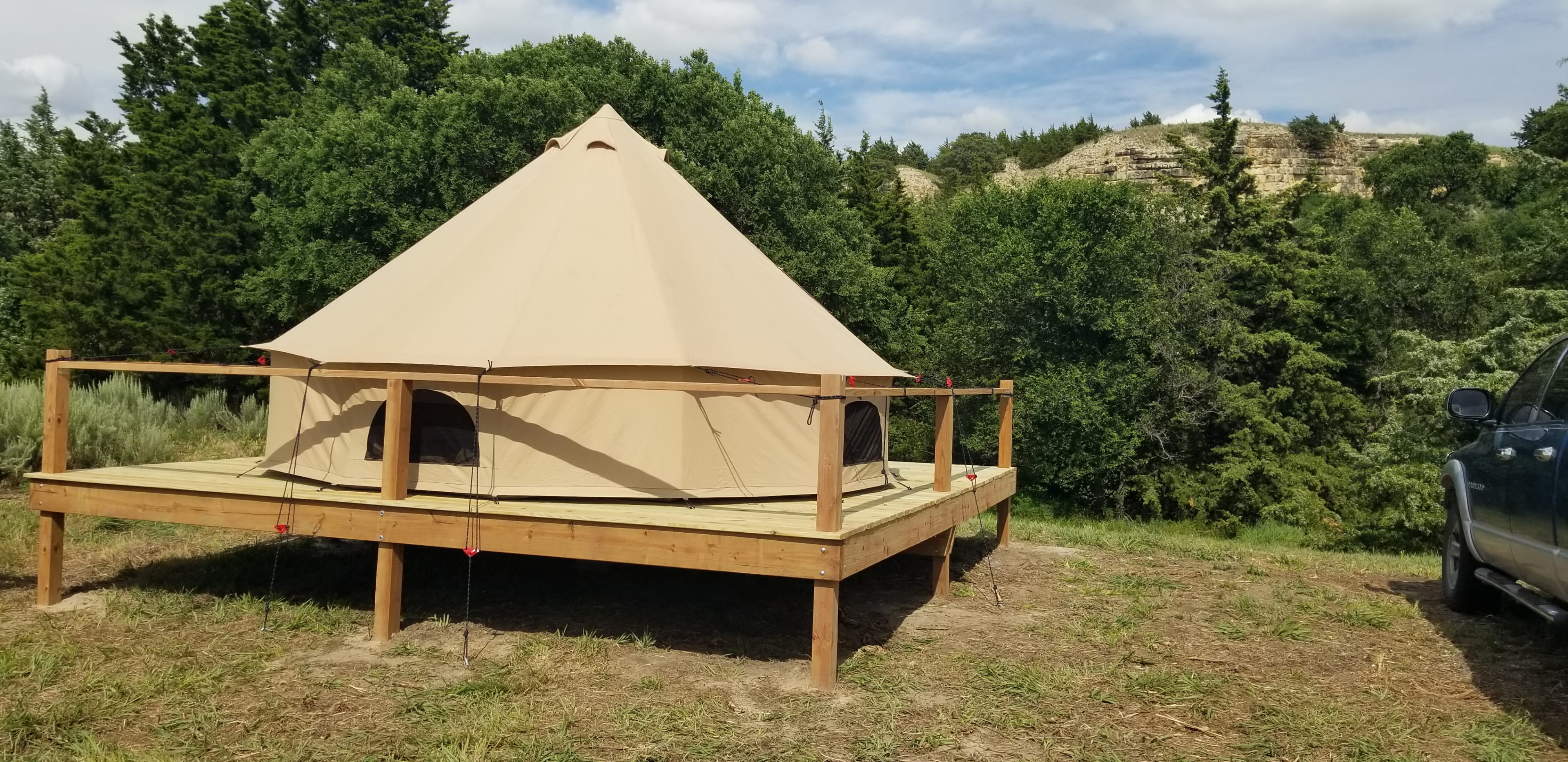 Glamping Tents - C2T Ranch