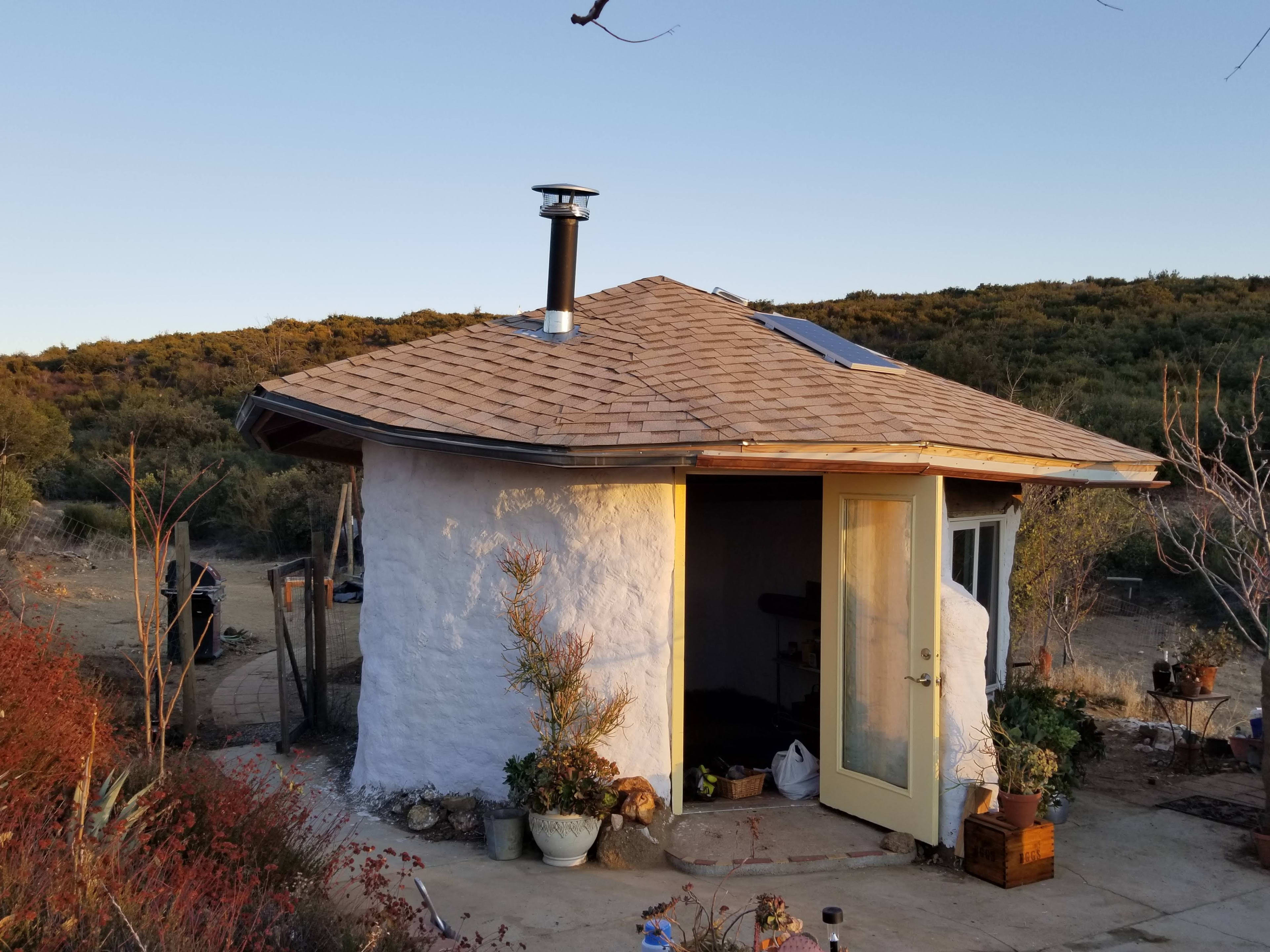 Earthbag Tiny House
