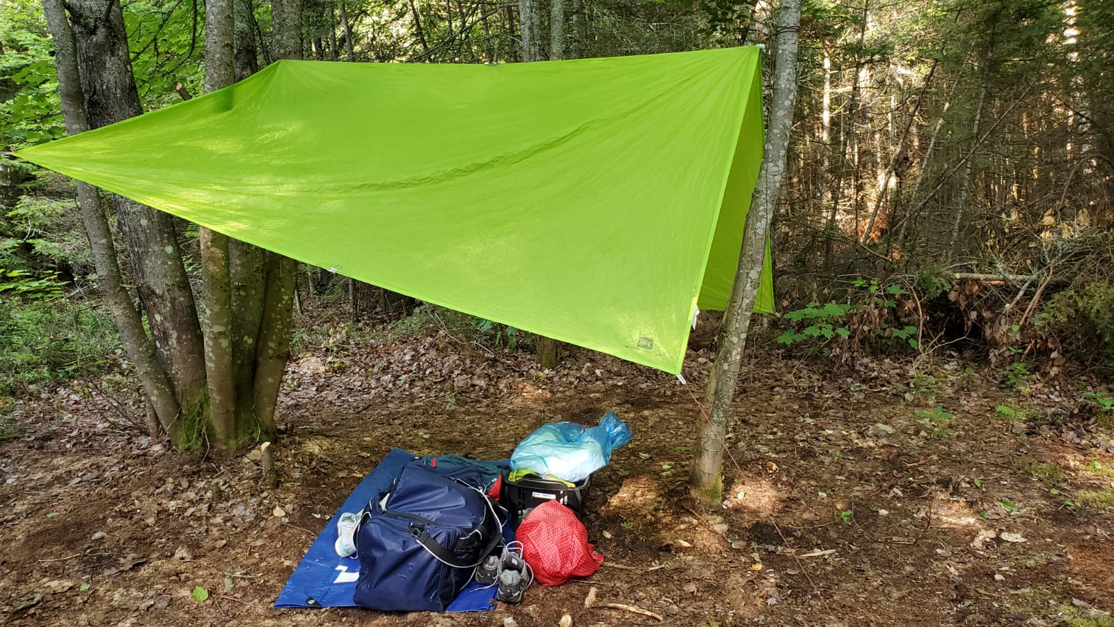Bring an extra tarp