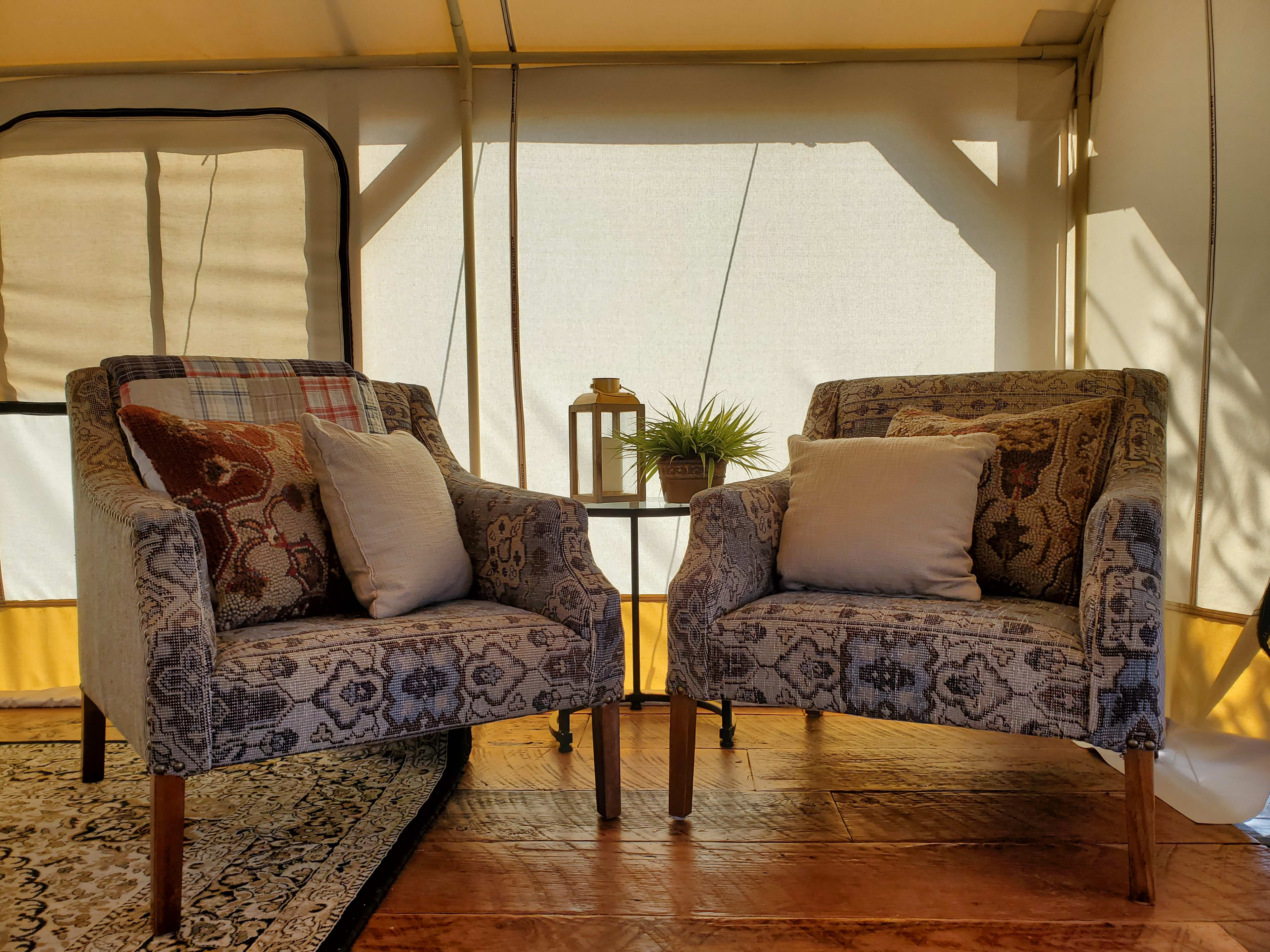 OUR NEW ADDITION: Luxury Glamping