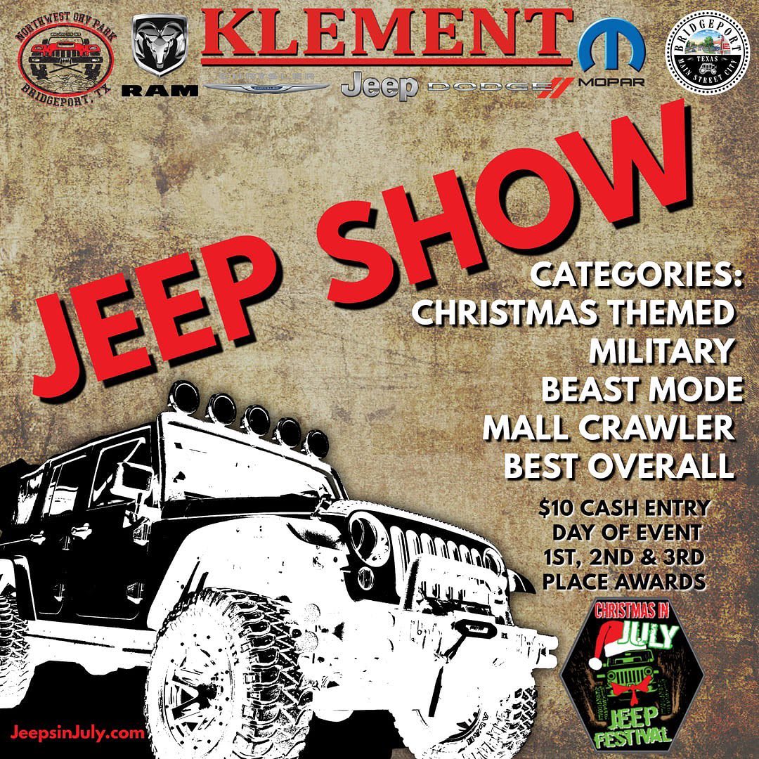 JEEP FESTIVAL!!! CONTEST! TOY RUN, LIVE MUSIC & DRINKS