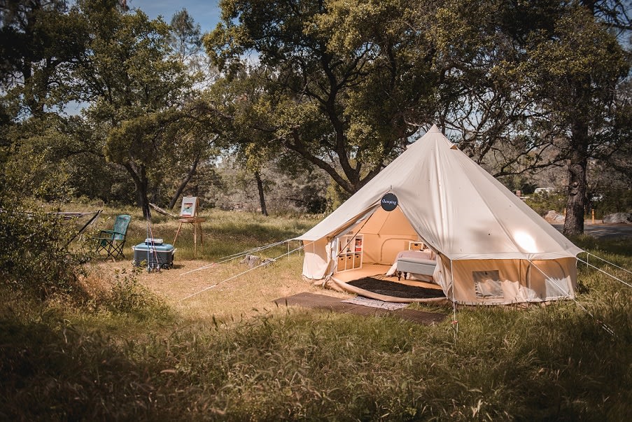 Lake Oroville Double Glamping Tent