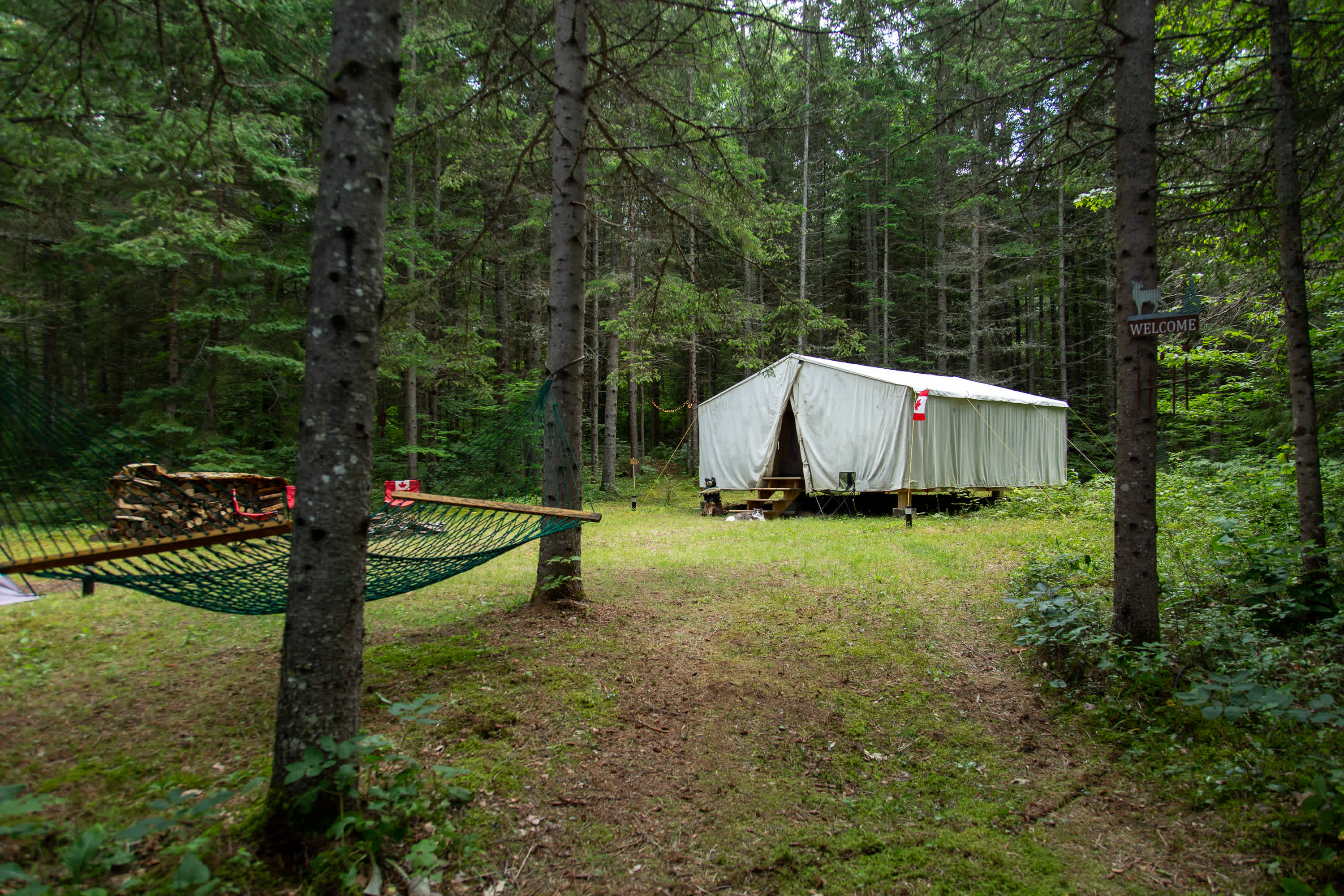 Welcome to Glamping Under the Stars with easy and direct access to the camp site.