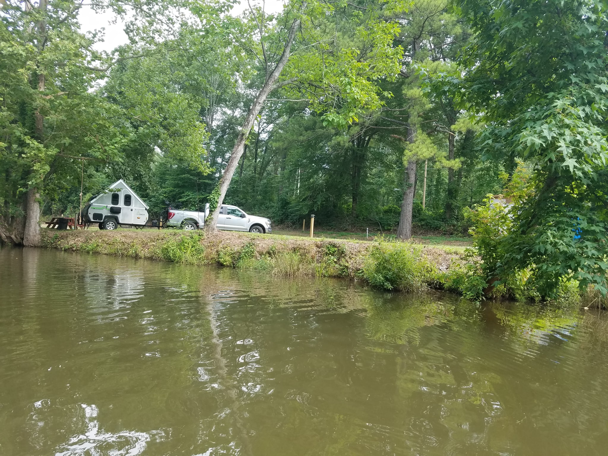 A true river camping experience.