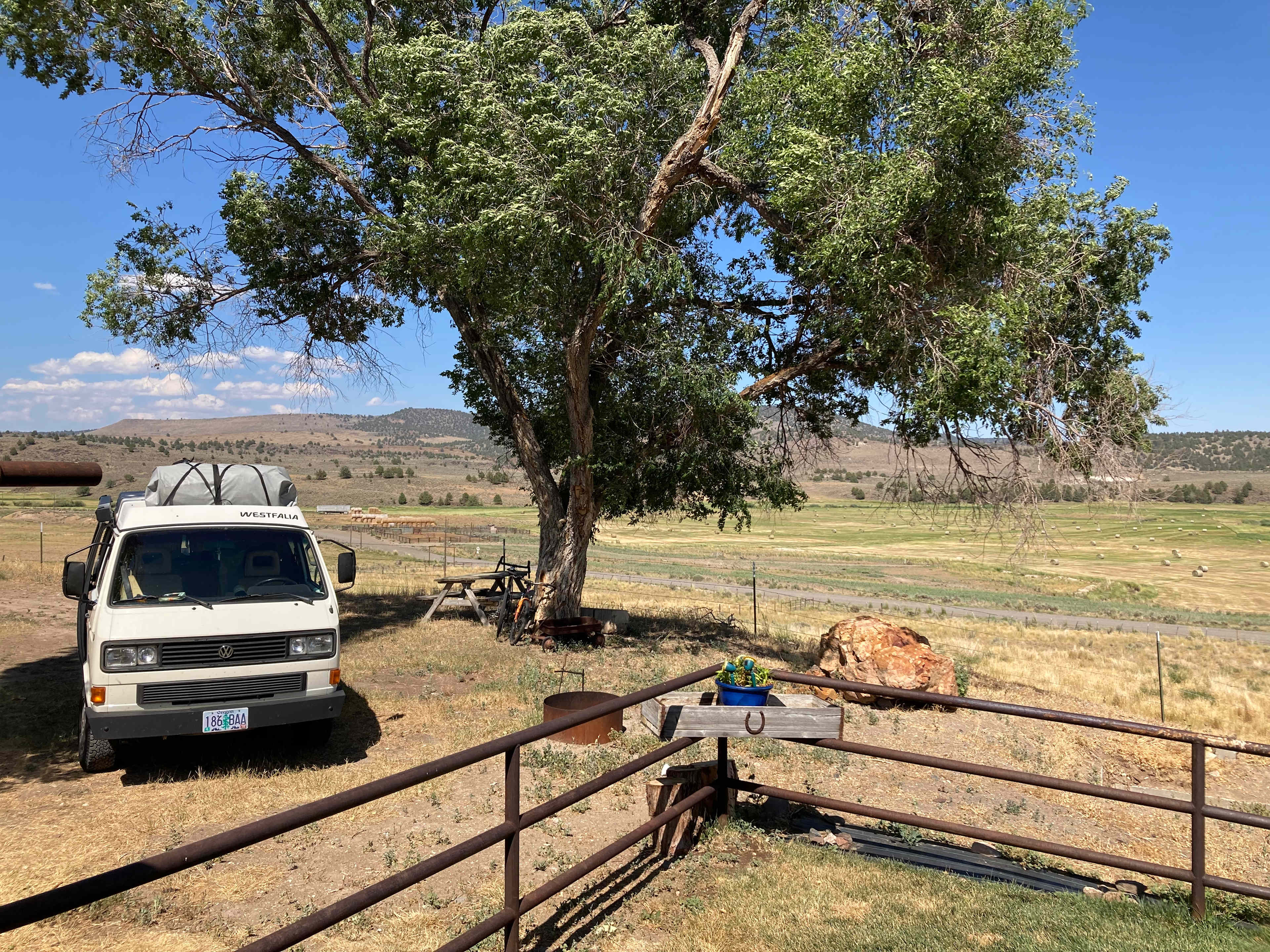 View from the porch