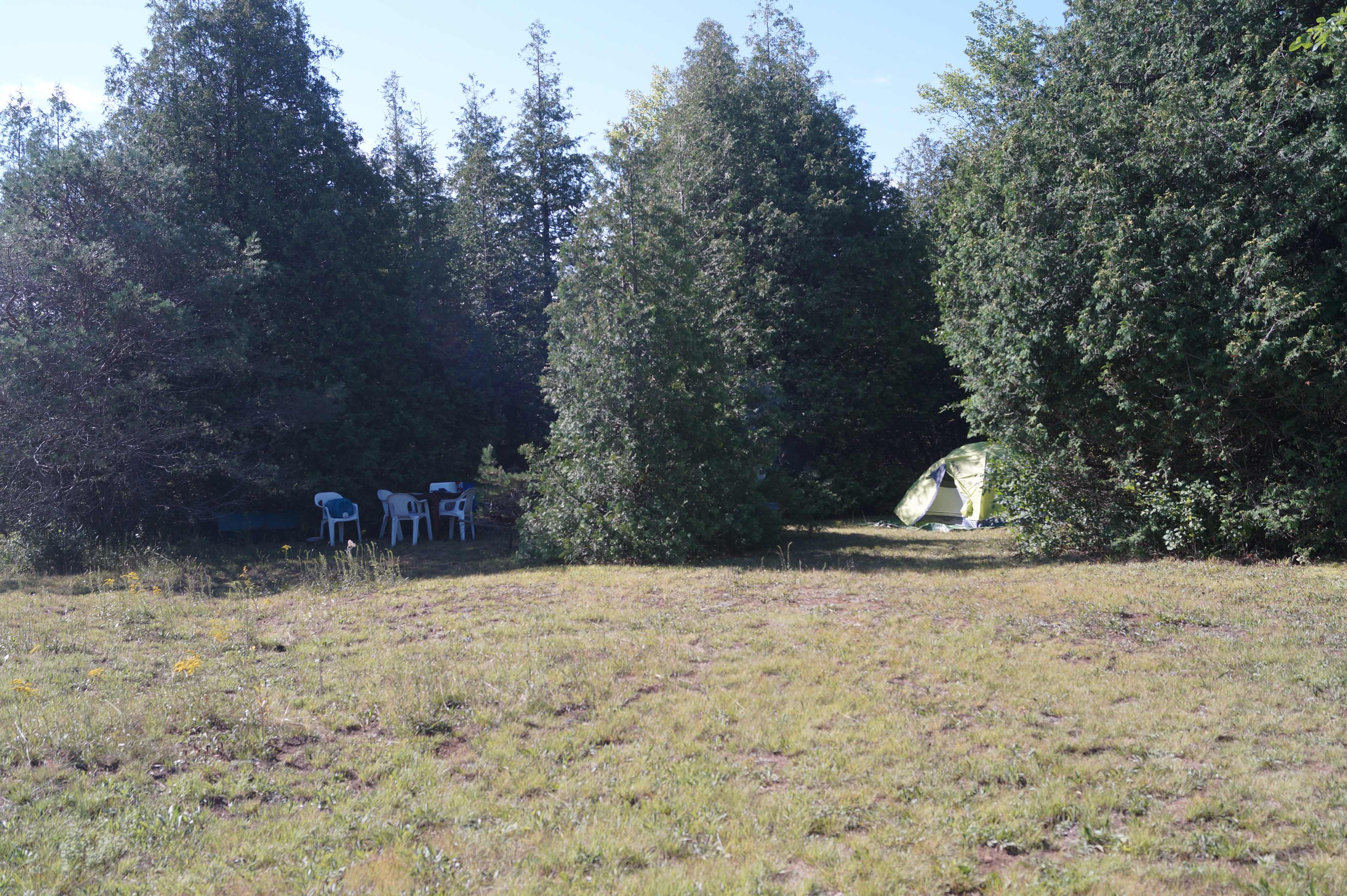 The Cedars
Secluded campsite