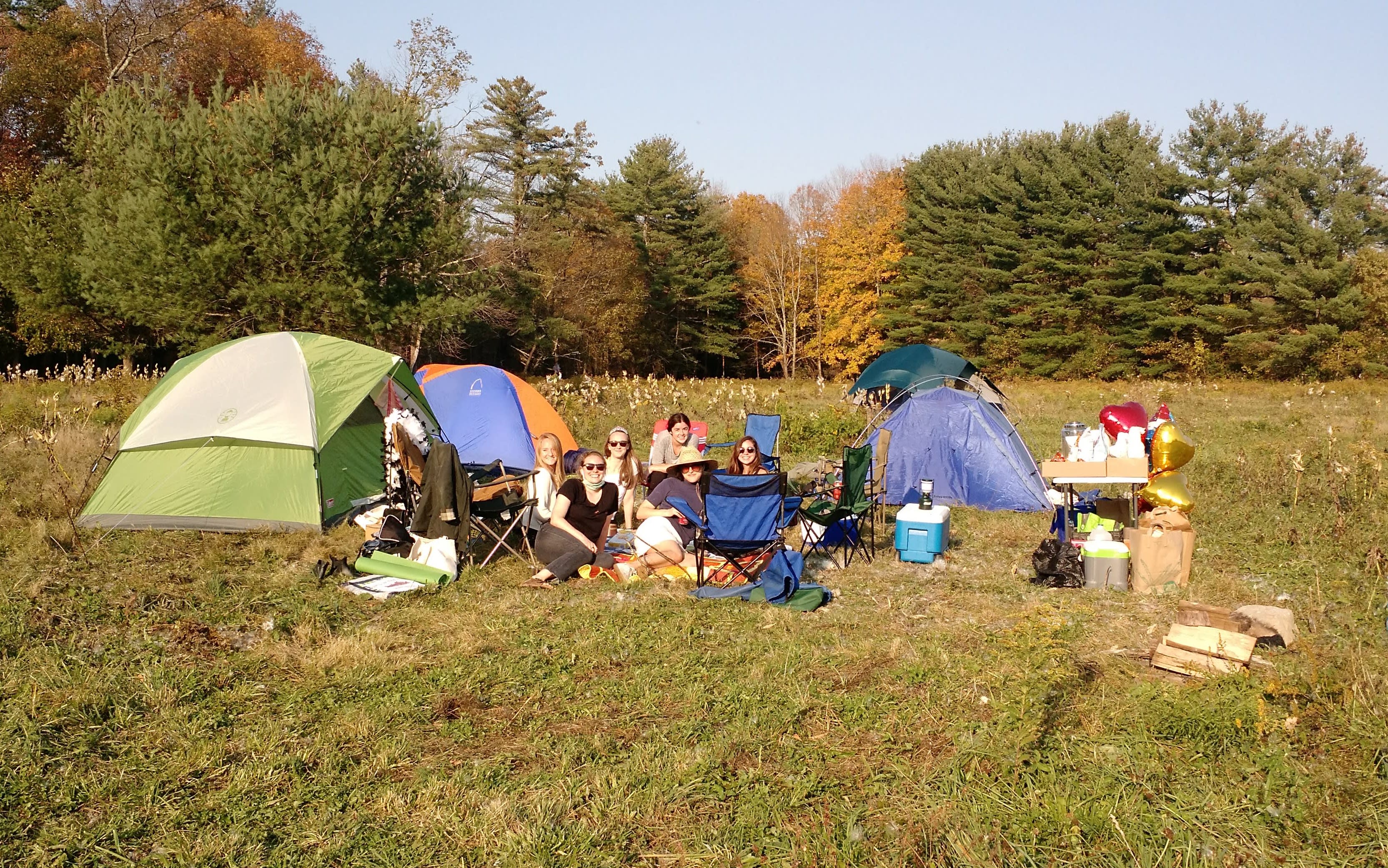 WyoFarm Field Camping