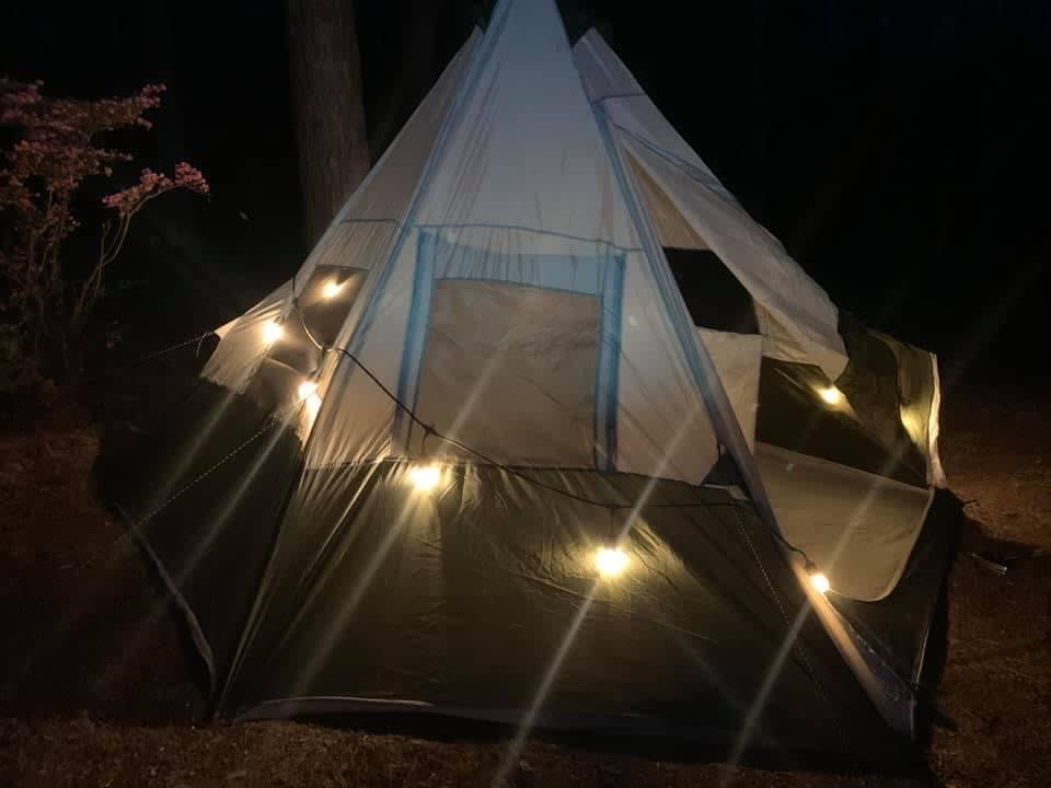 Tent Camping on the Lake