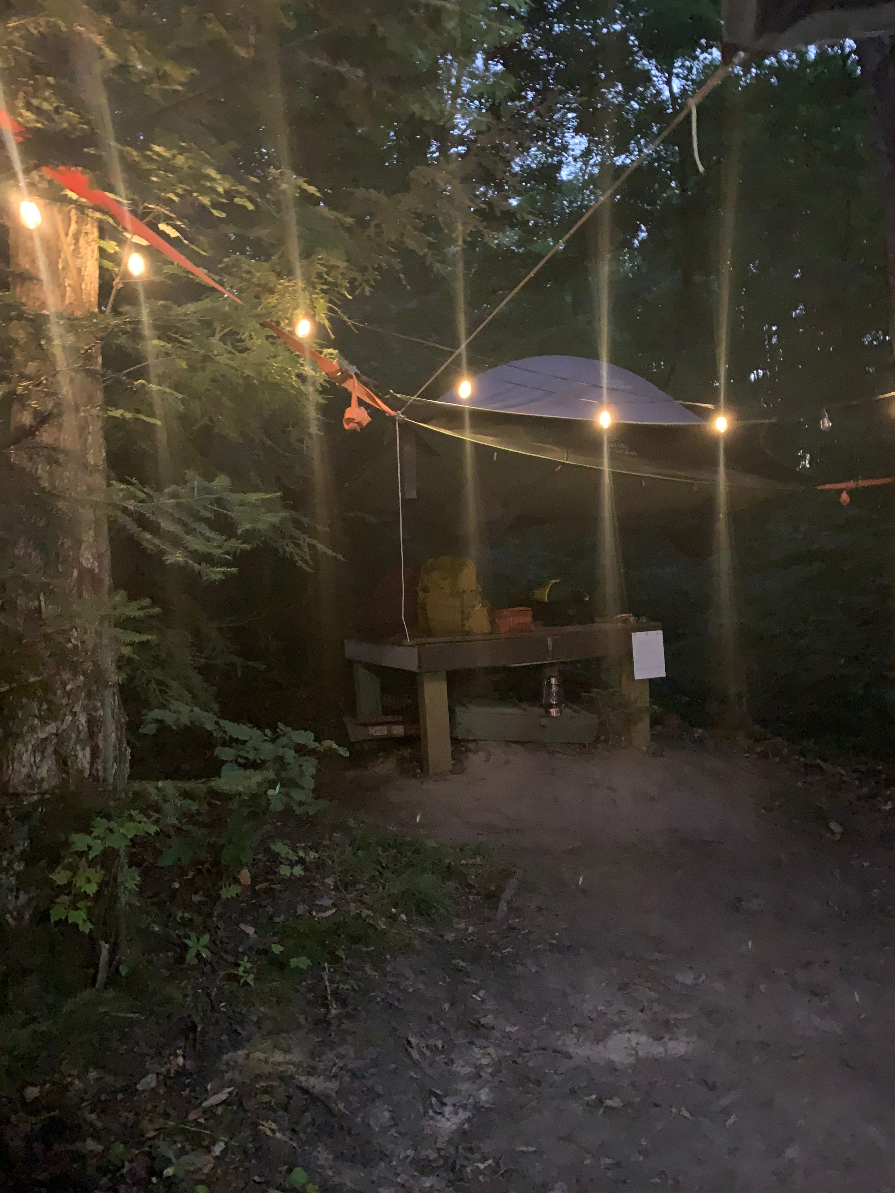 Great evening ambiance. Falling asleep to the loons on East Lake.