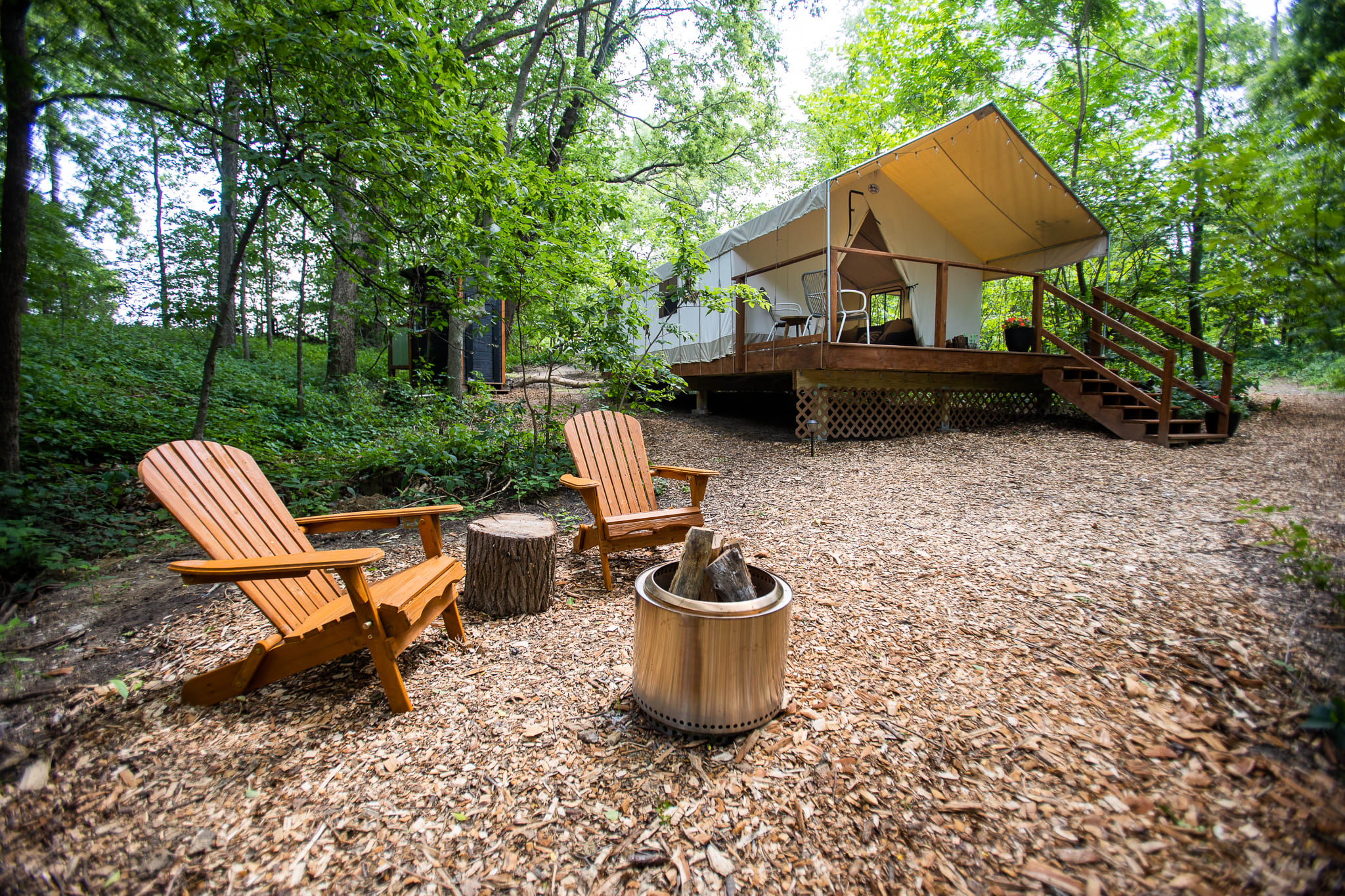 Wooded Glamping Experience