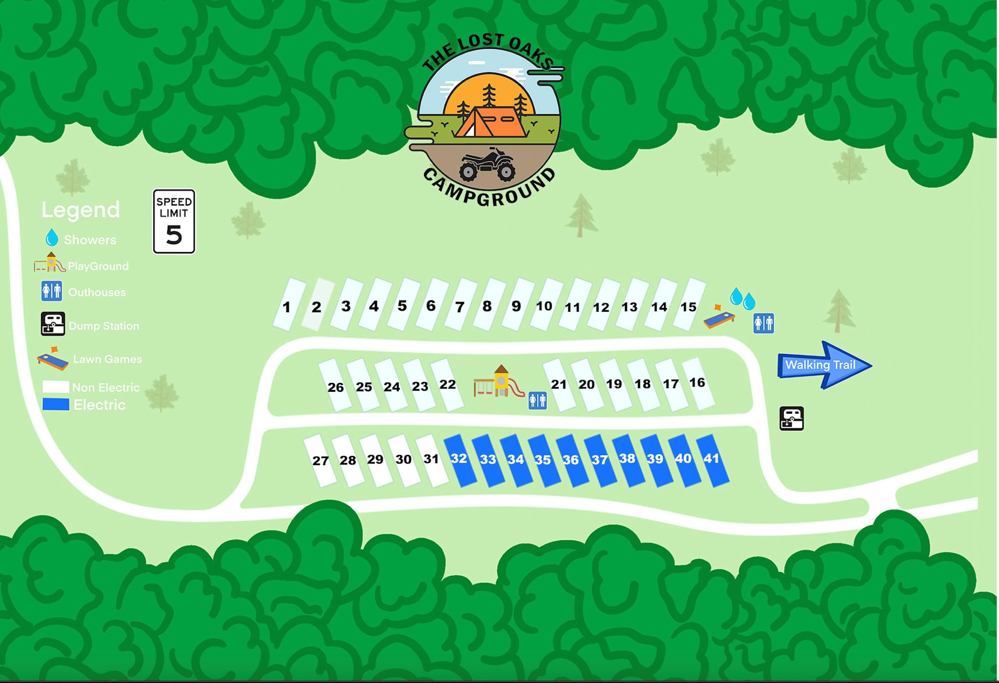 The Lost Oaks Campground