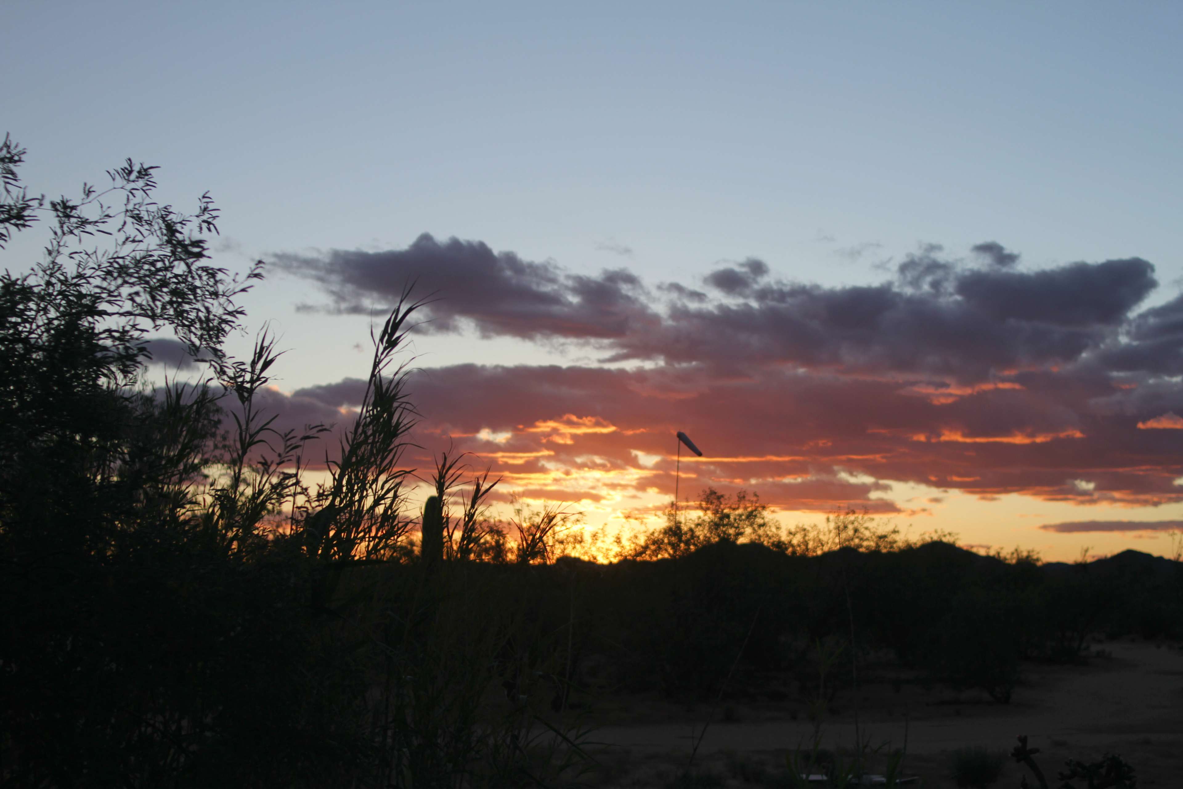 Sunset from Kokopelli Gardens