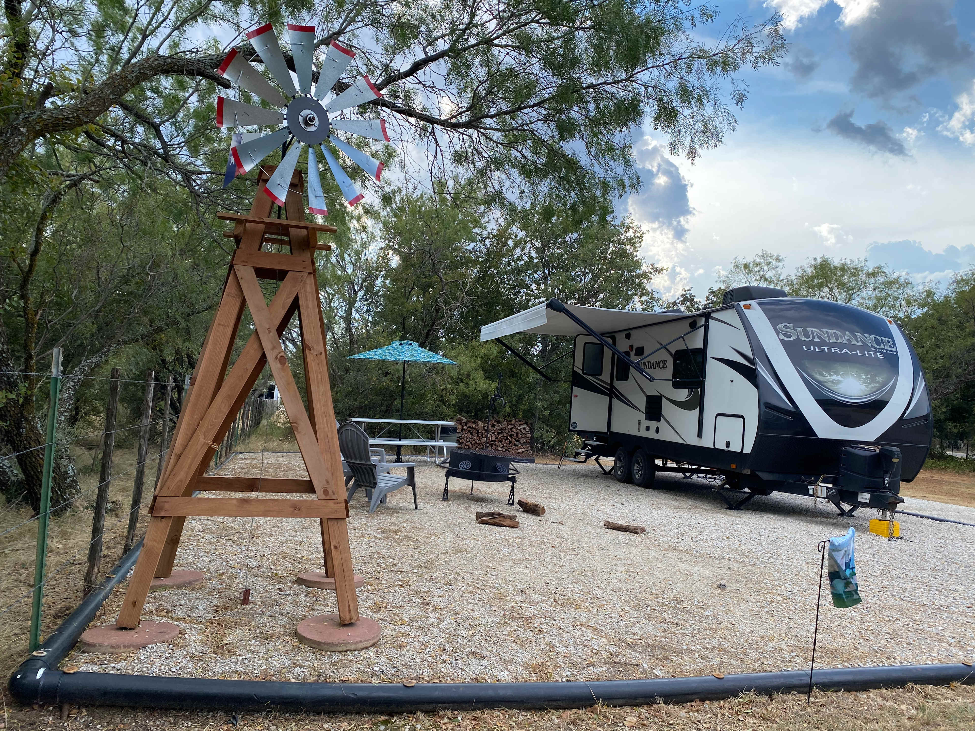Our sweet setup! 