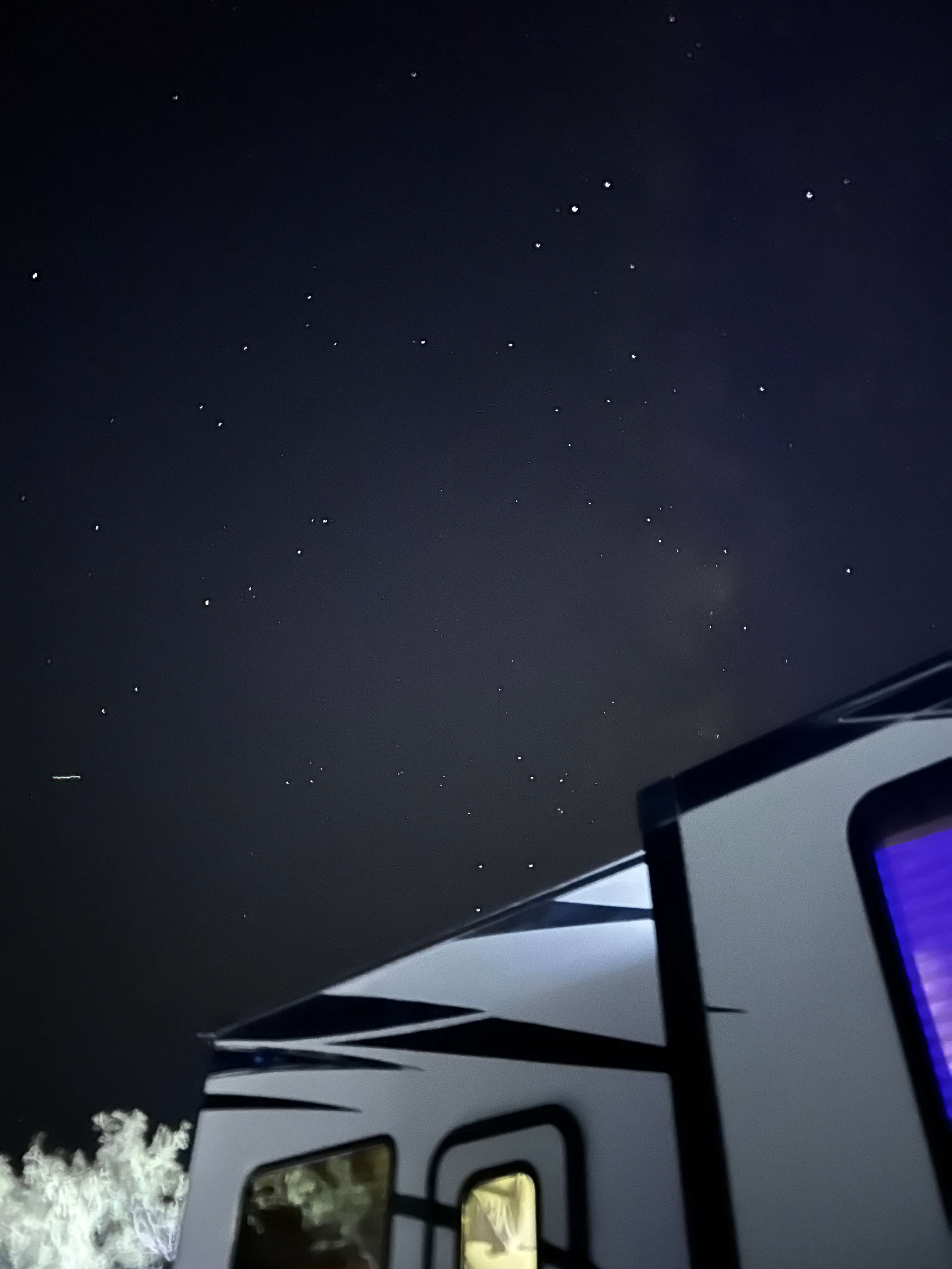Great view of the Milky Way, wished we brought the telescope 