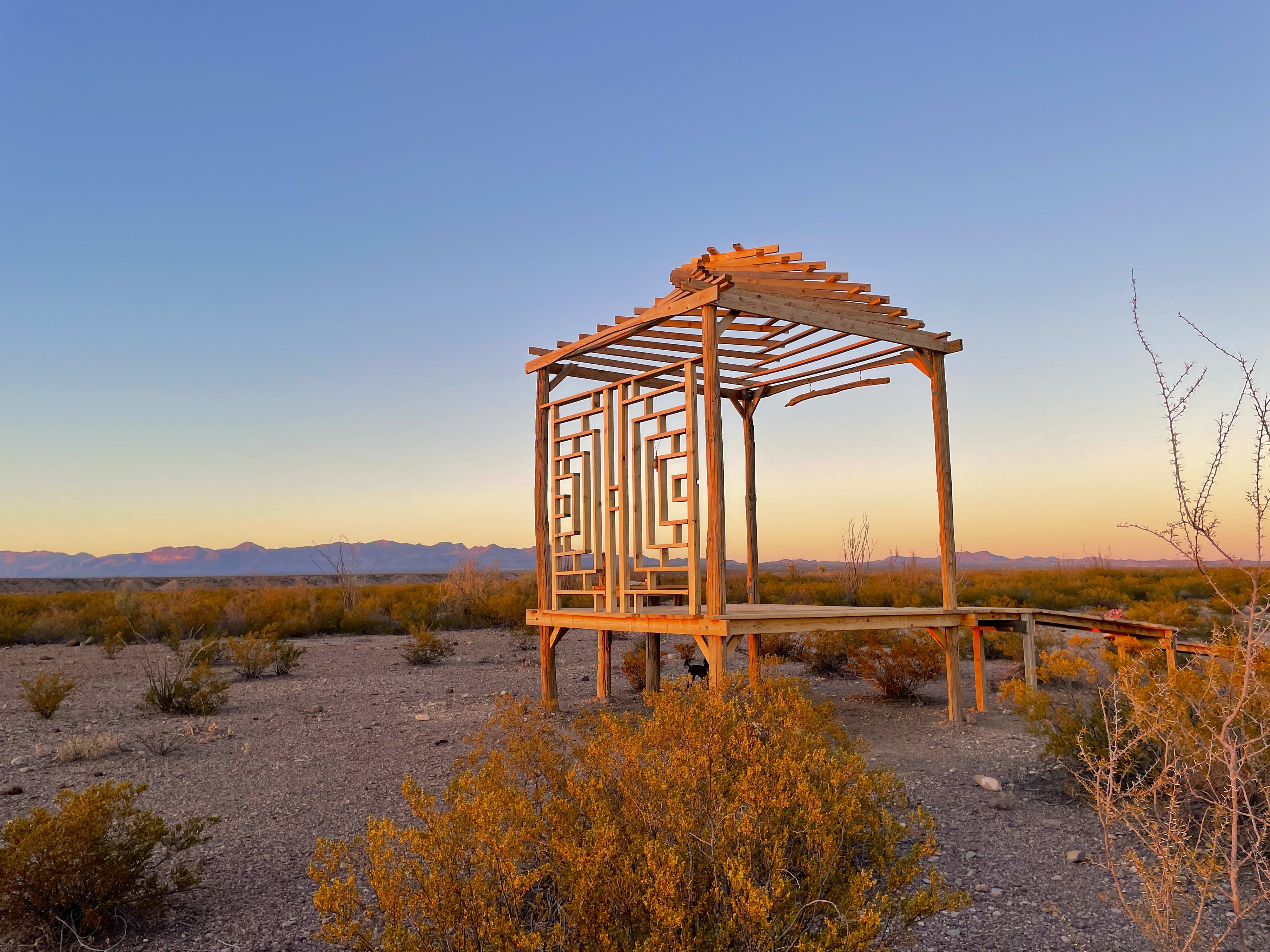 Untouched Desert Dreamland Teahouse