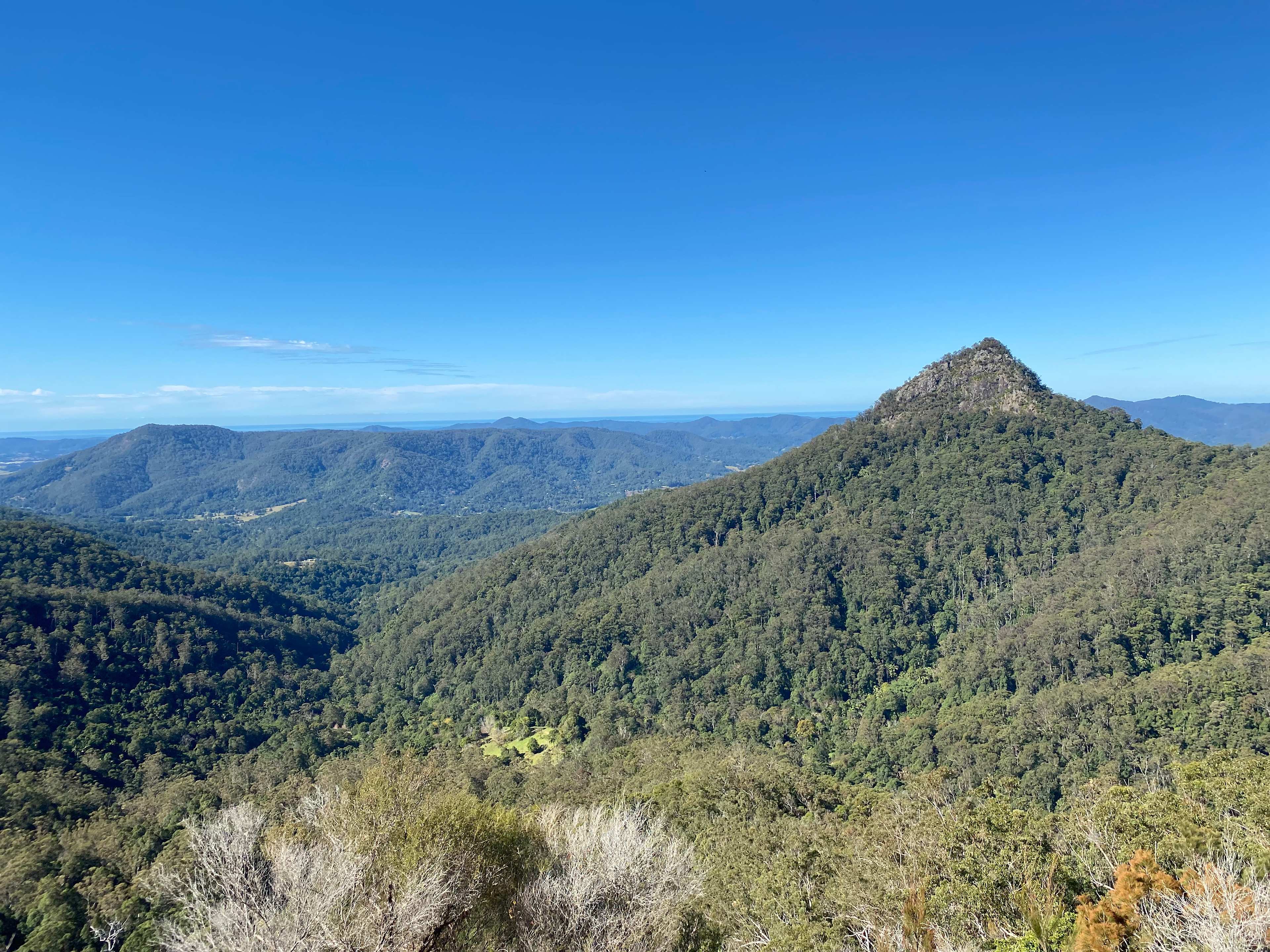 View from top of property
