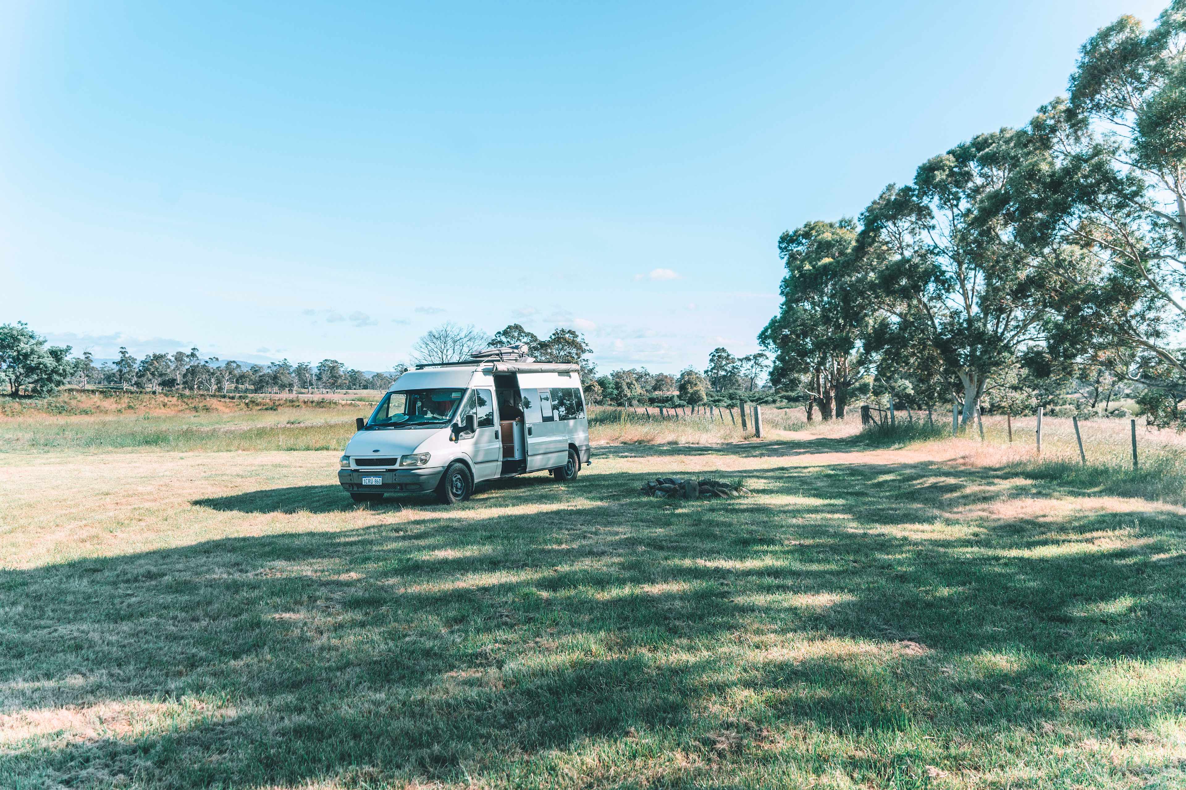 The overflow camping area