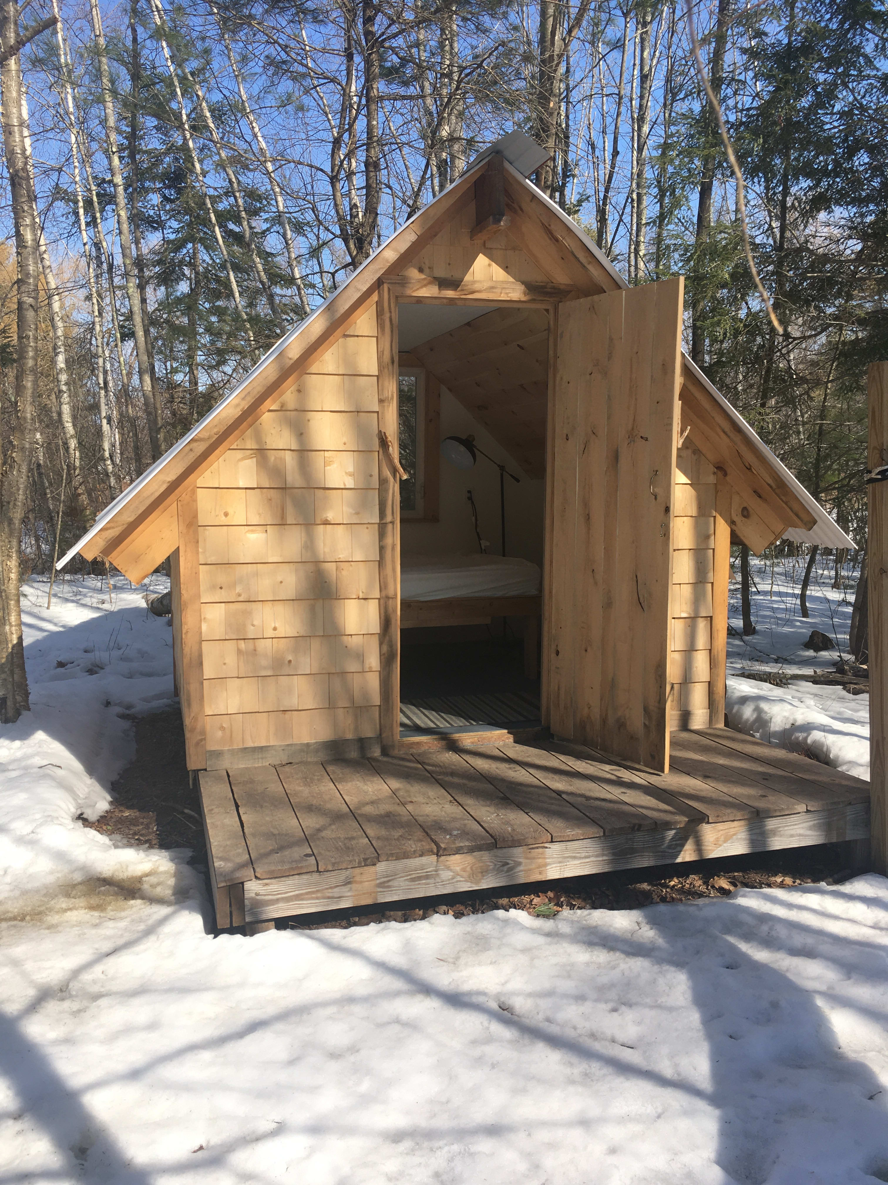 Insulated Tiny Cabin