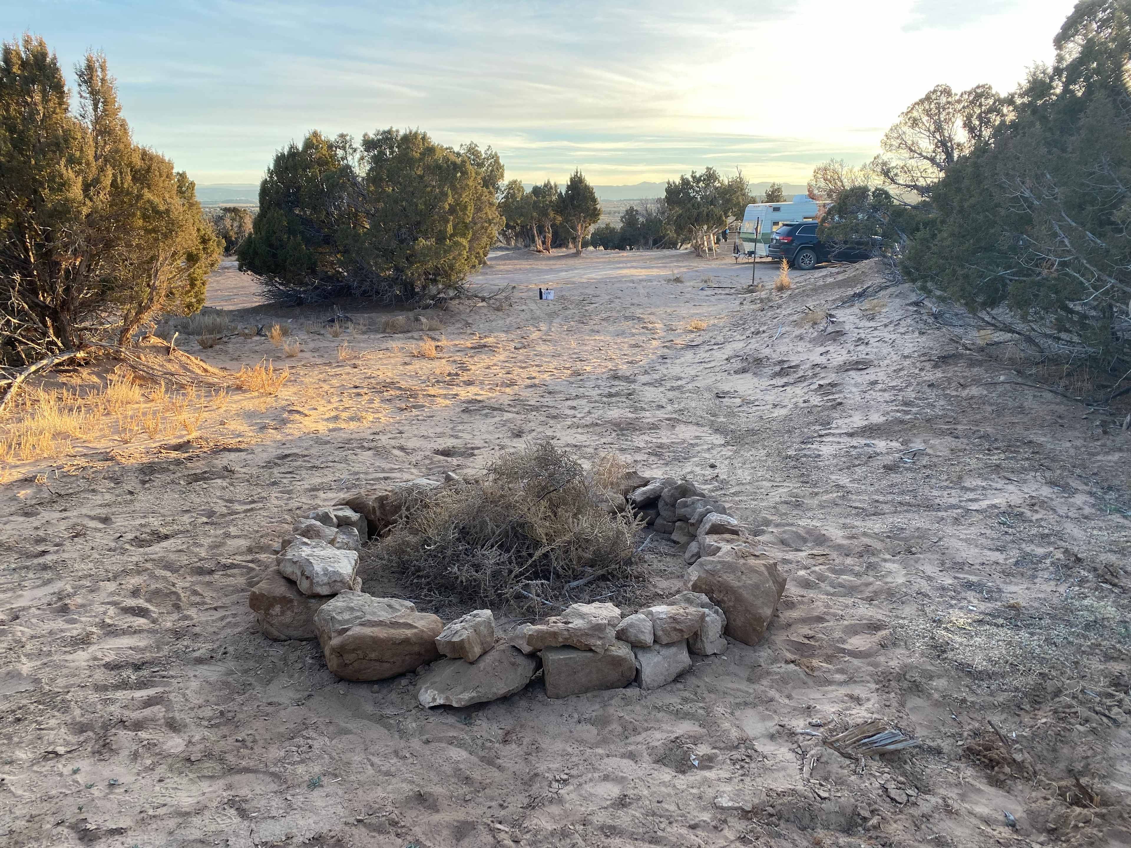 Site #3/C with fire pit