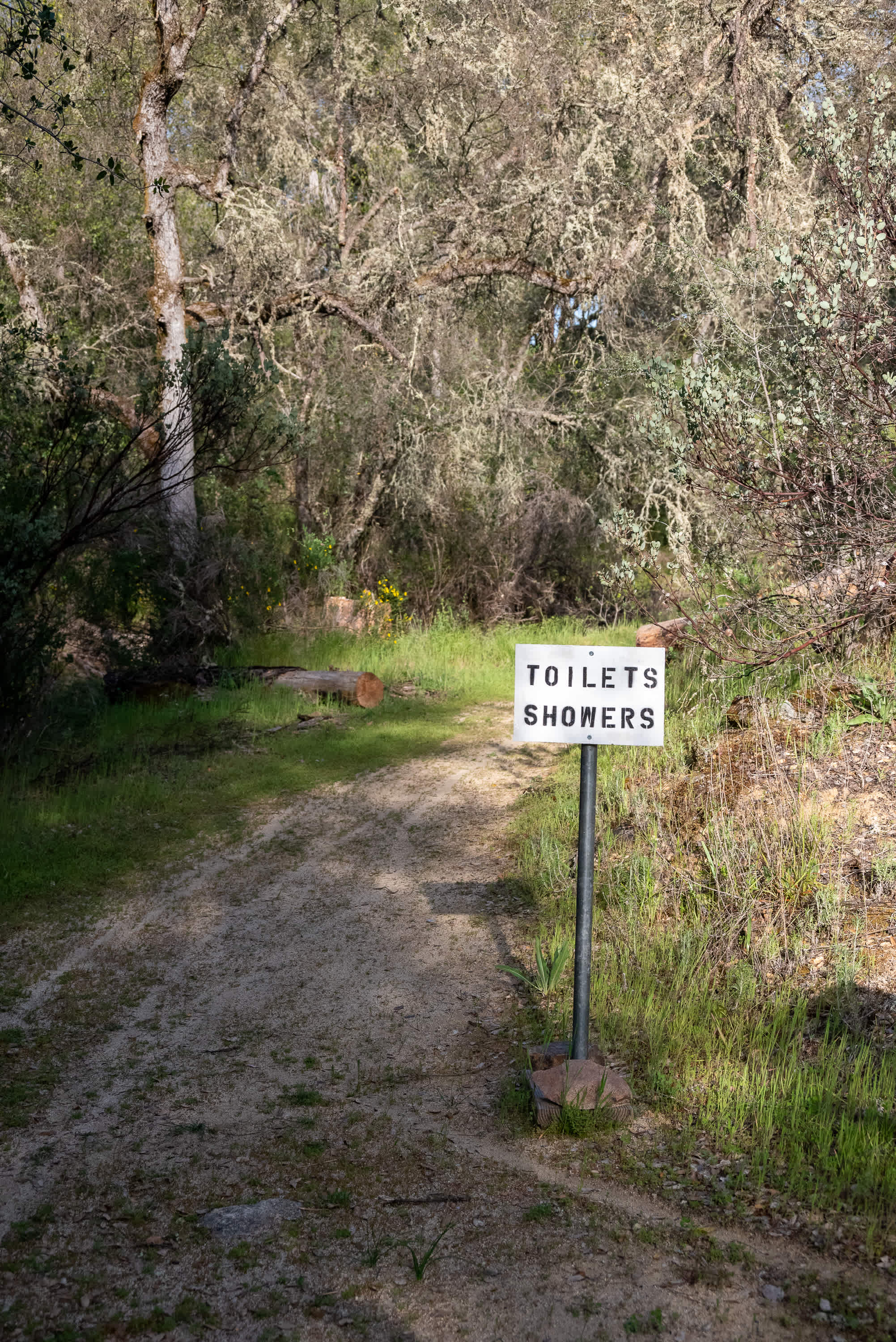 Showers....yes, showers!  Lots of signage everywhere made the campsite very easy to navigate.