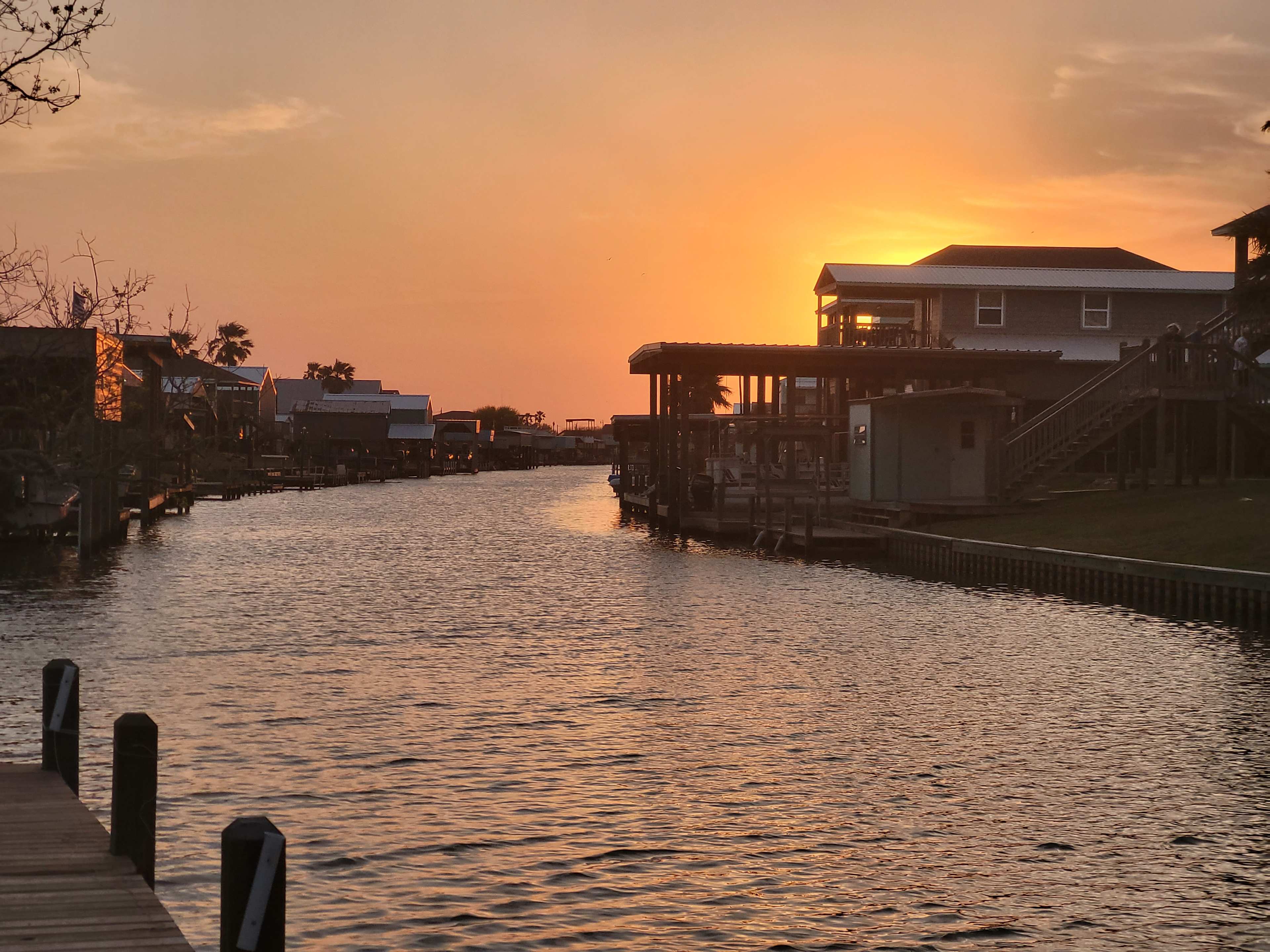 Canal Front with Fishing Pier