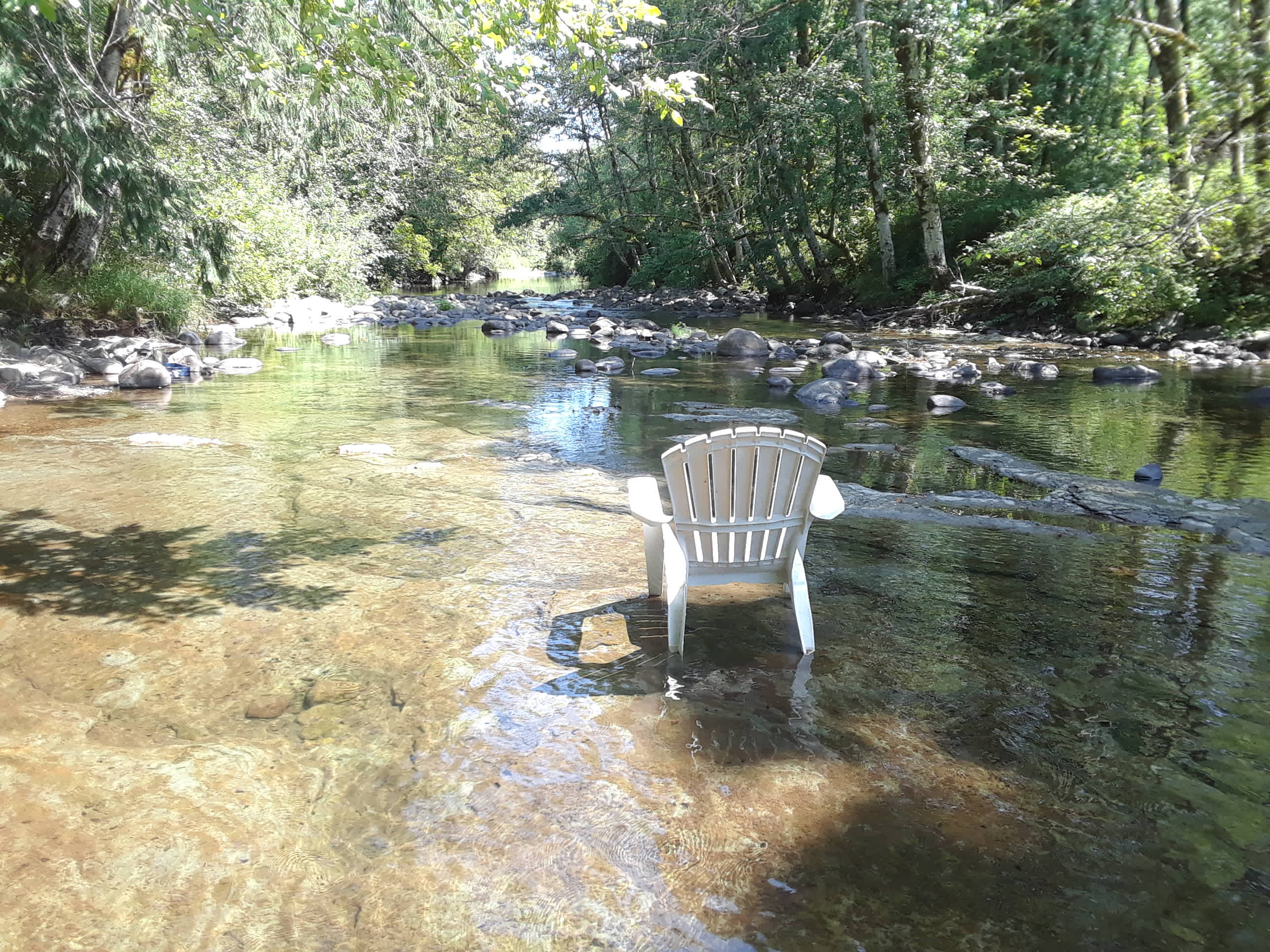 best seat in the house (chairs are provided)