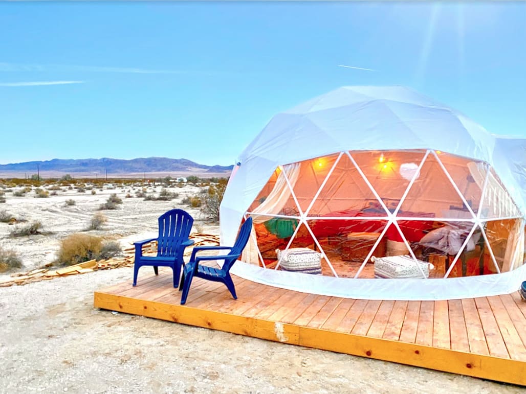 *WONDER DOME Glamping w/ KING BED!*